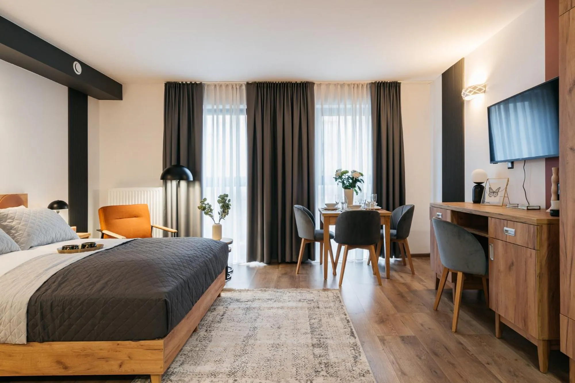 Bed in ORSO Rooms & Apartments - LoftAffair Collection