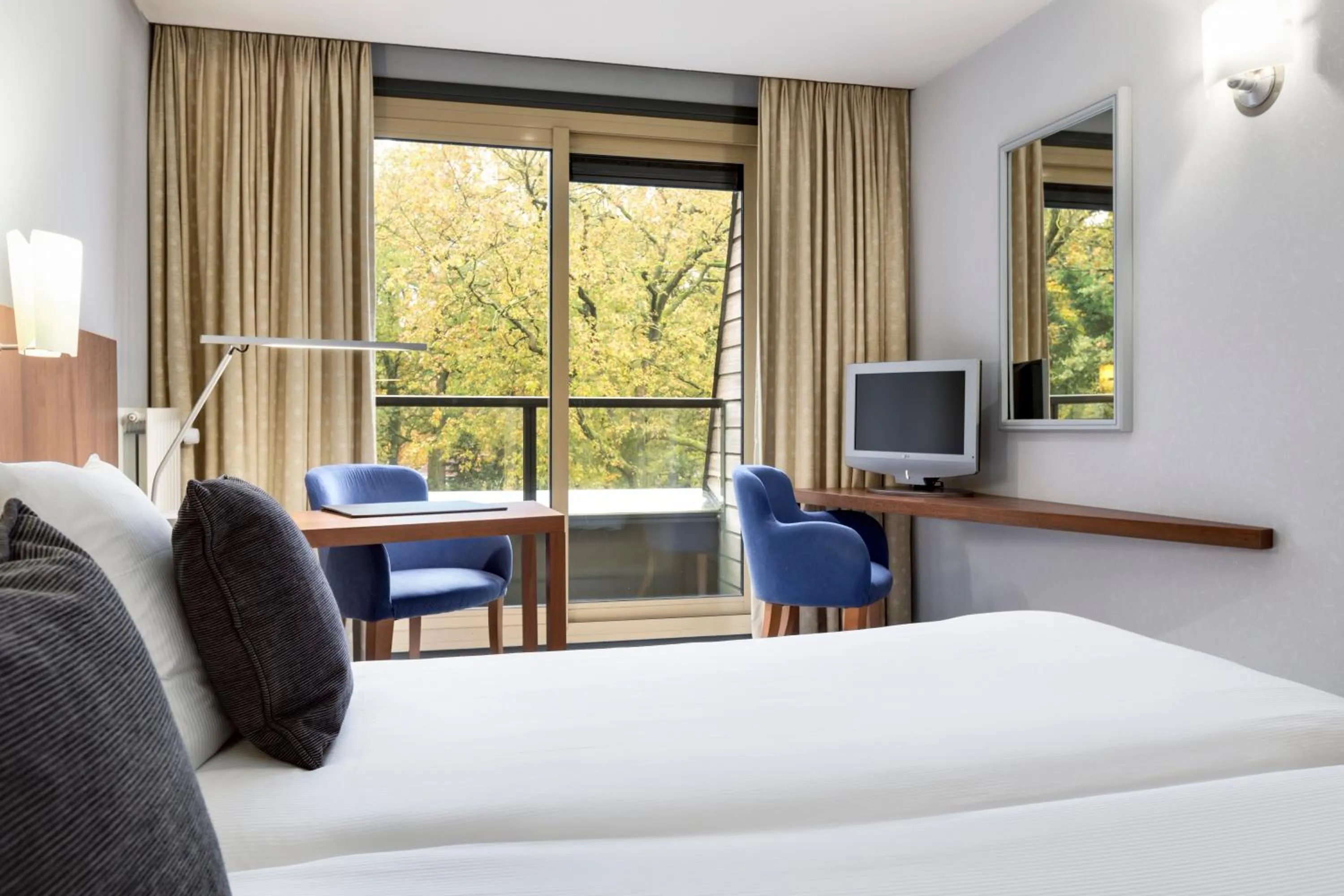 Bedroom, Bed in Fletcher Hotel-Restaurant Sparrenhorst-Veluwe