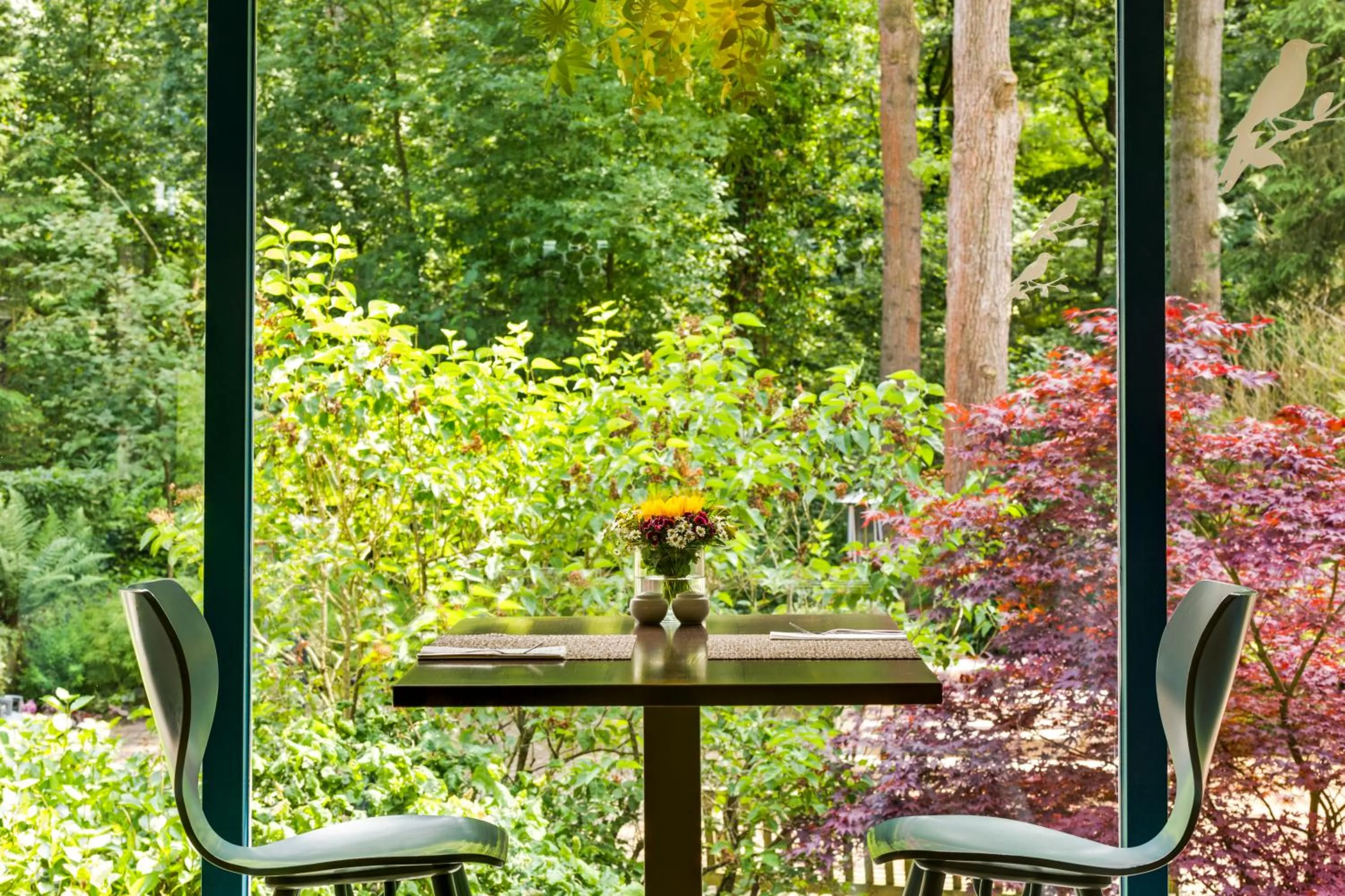 Dining area in Fletcher Hotel-Restaurant Sparrenhorst-Veluwe