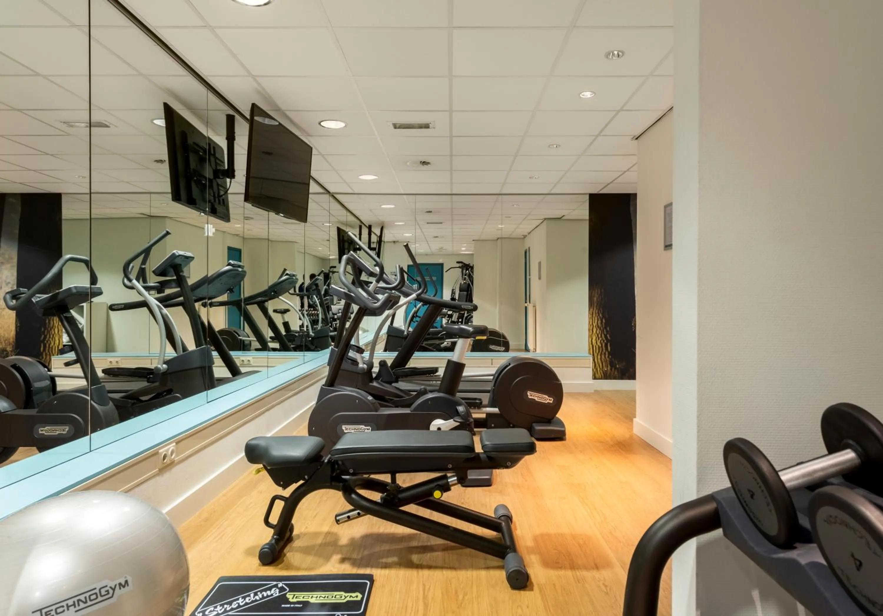 Fitness centre/facilities in Fletcher Hotel-Restaurant Sparrenhorst-Veluwe