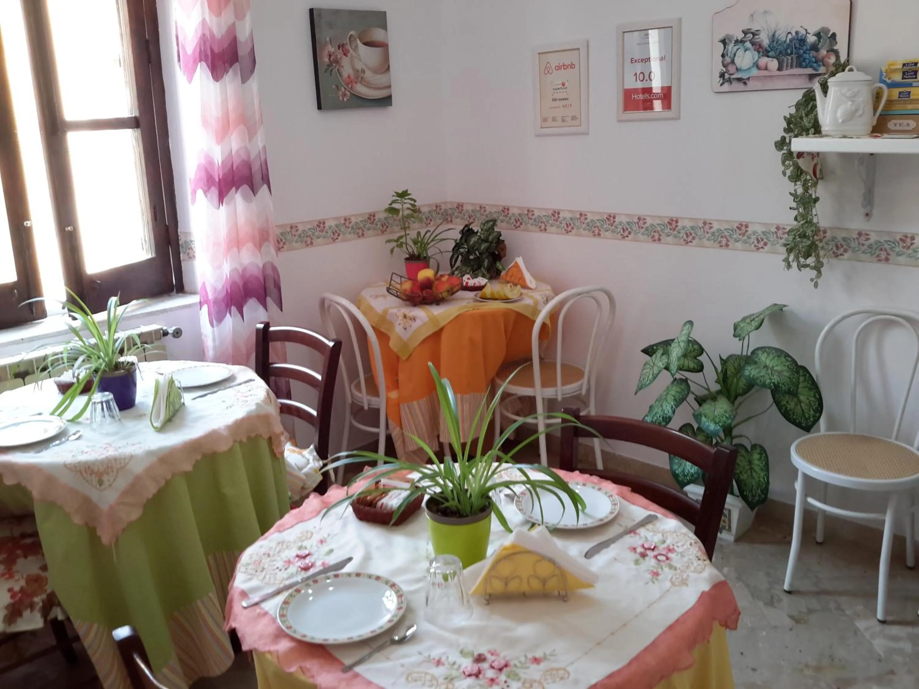 Seating area in B&B Le 4 Stagioni