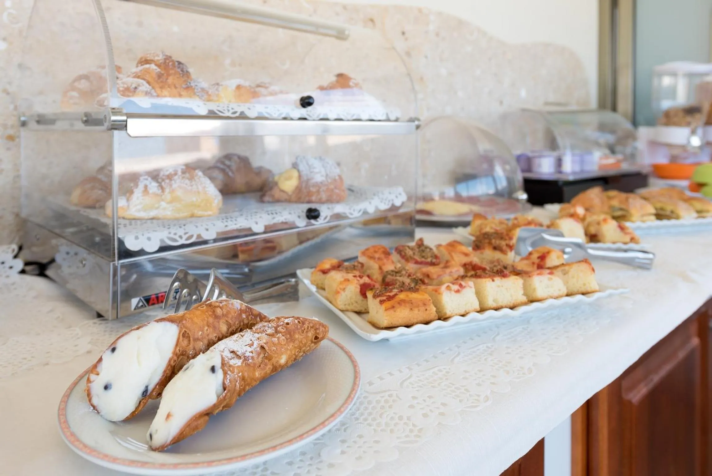 Food in Hotel Biancolilla