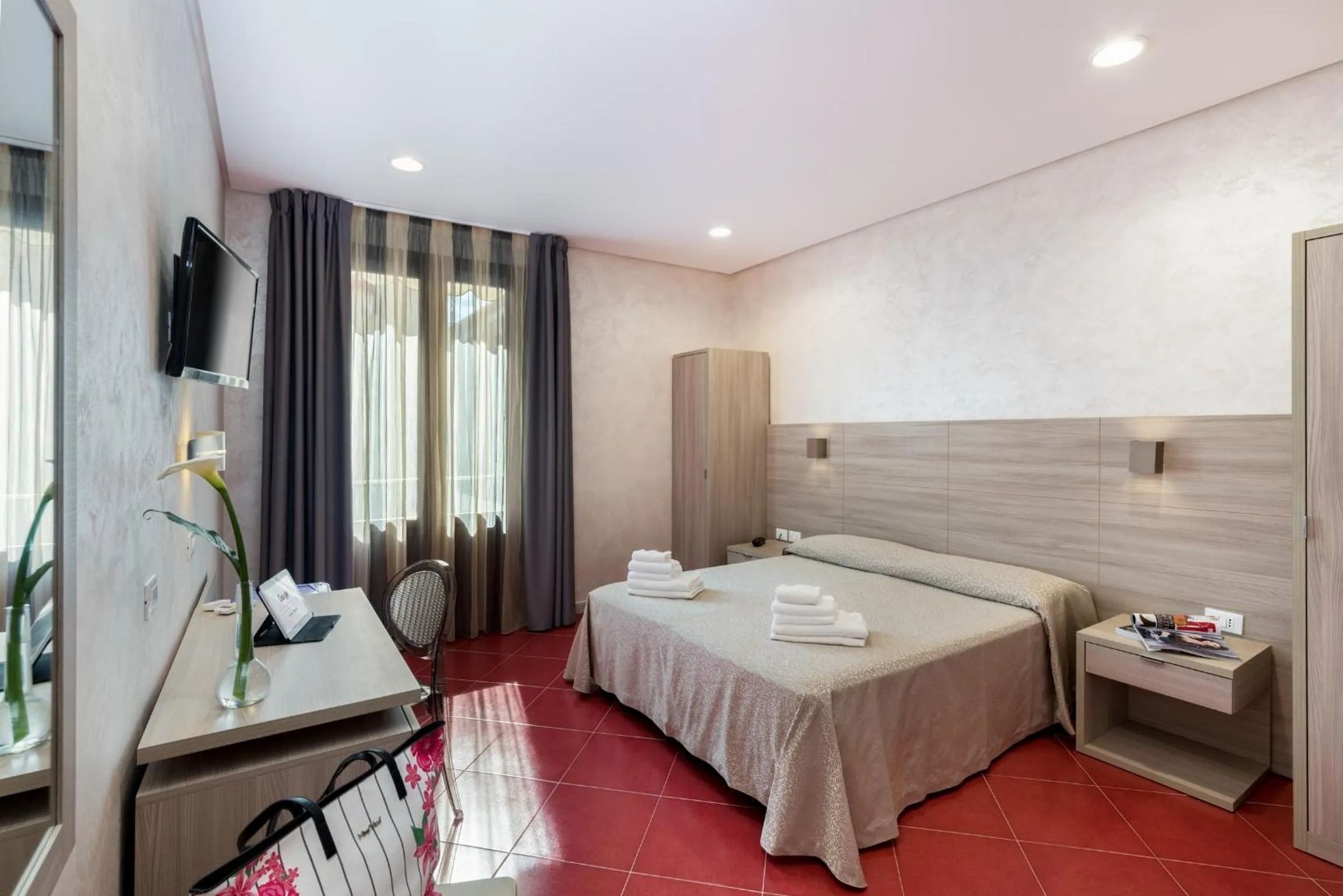 Bed in Hotel Biancolilla