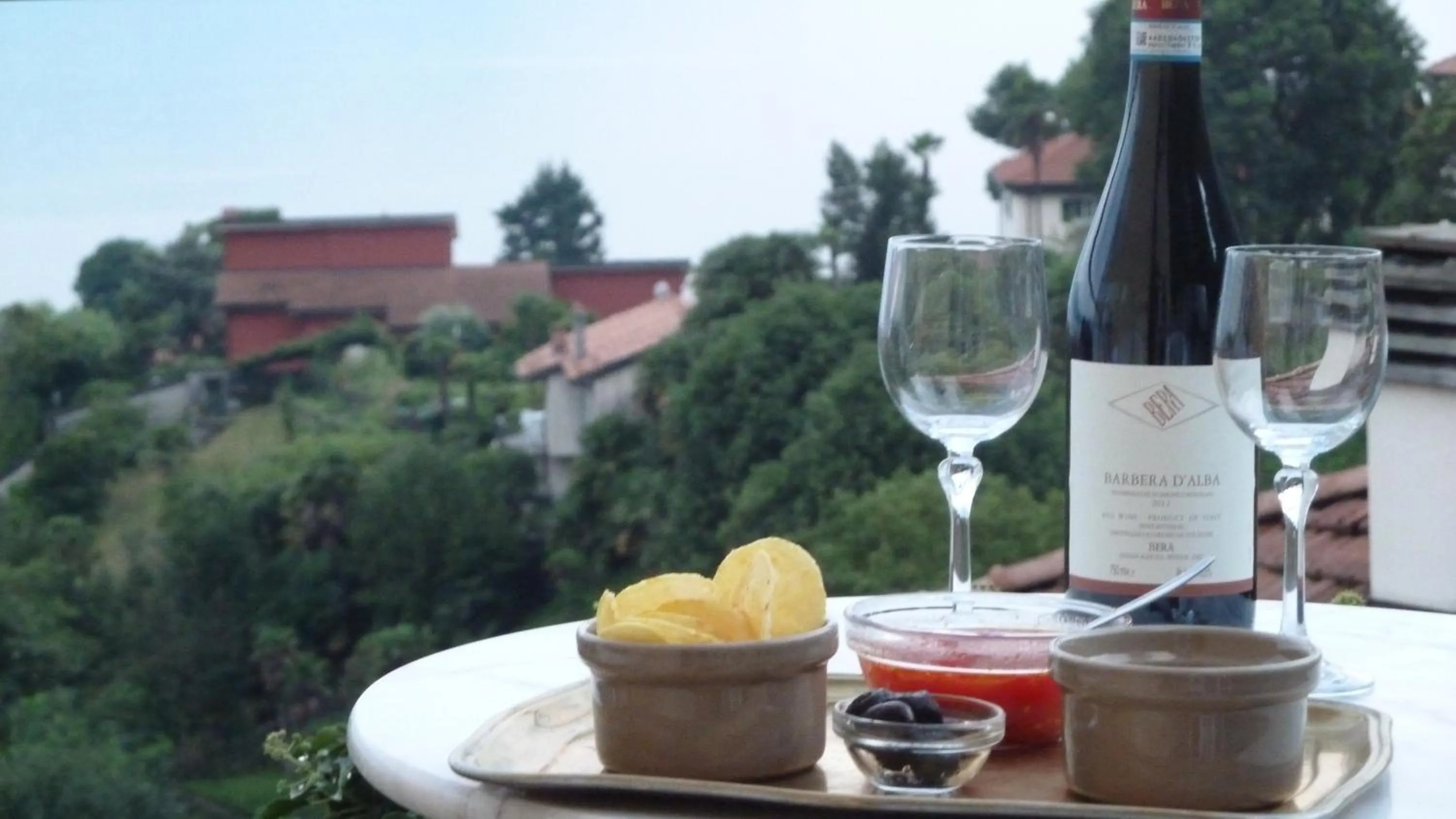 Drinks in B&B Casa Forster