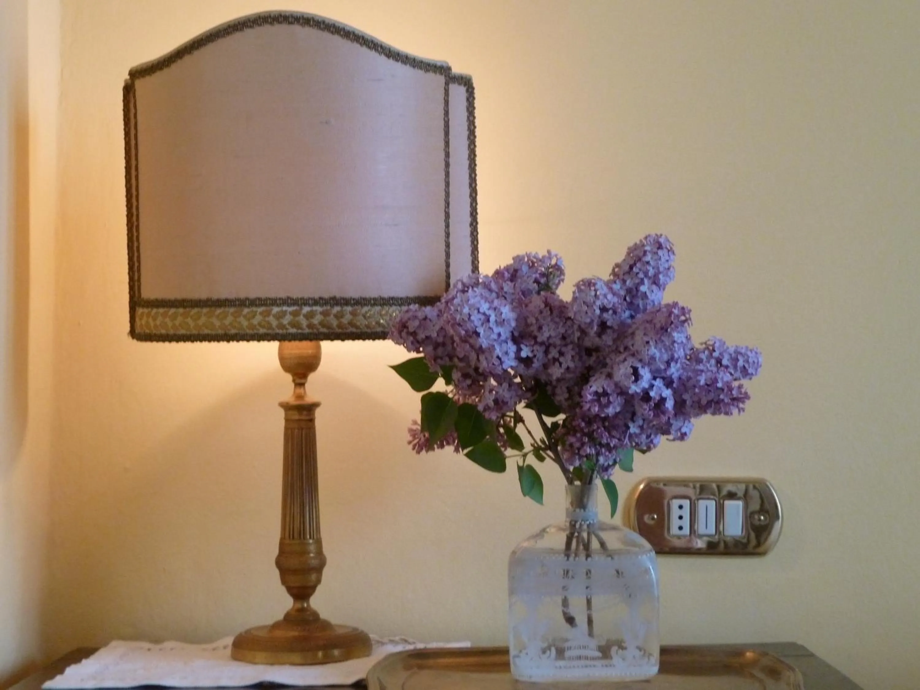 Decorative detail in B&B Casa Forster