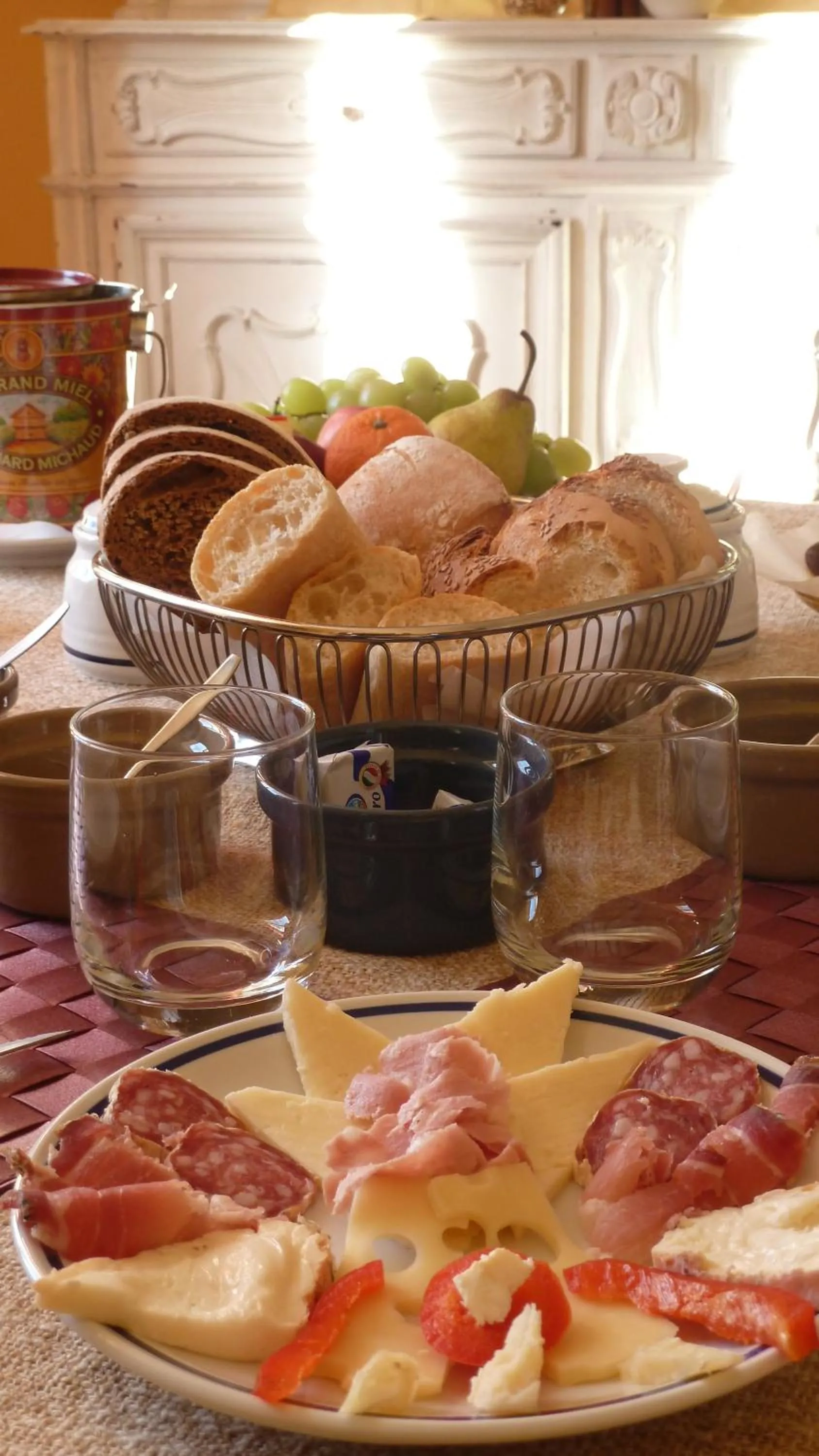 Food in B&B Casa Forster