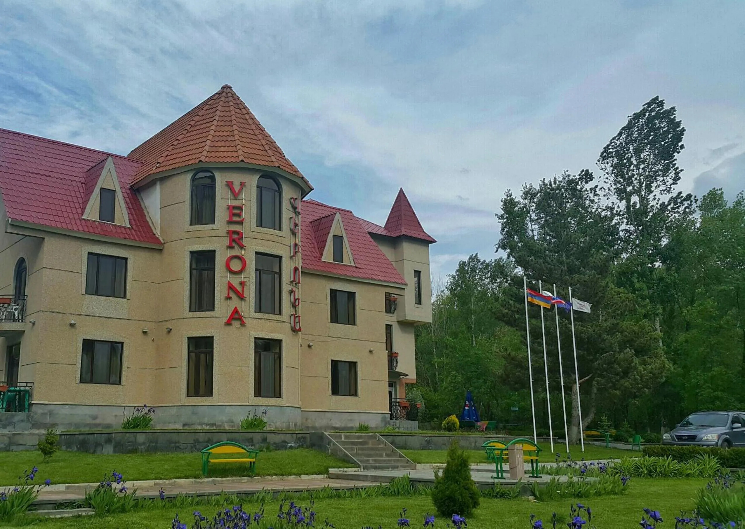 Facade/entrance in Jermuk Verona Resort