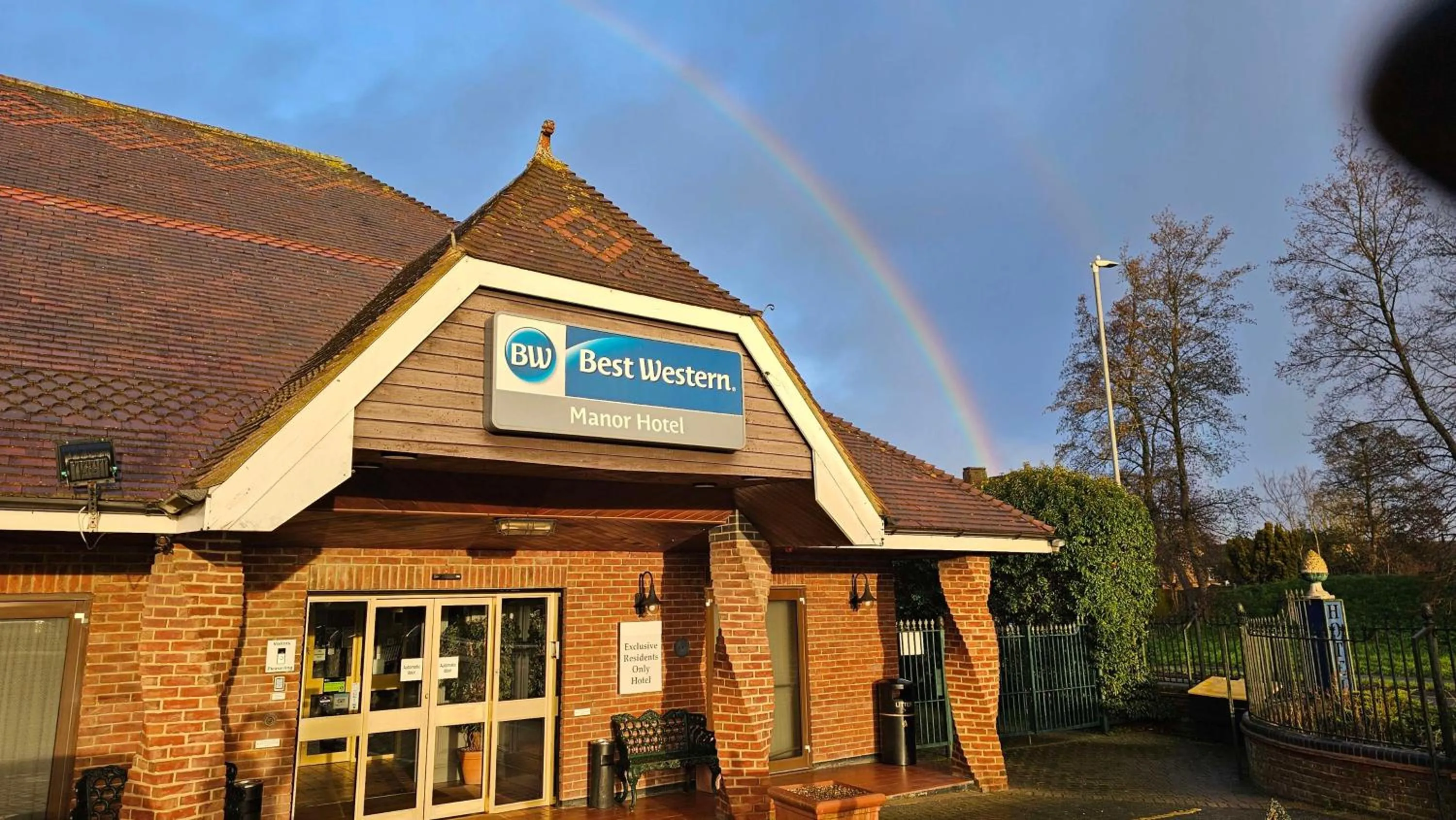 Property building in Best Western Manor Hotel