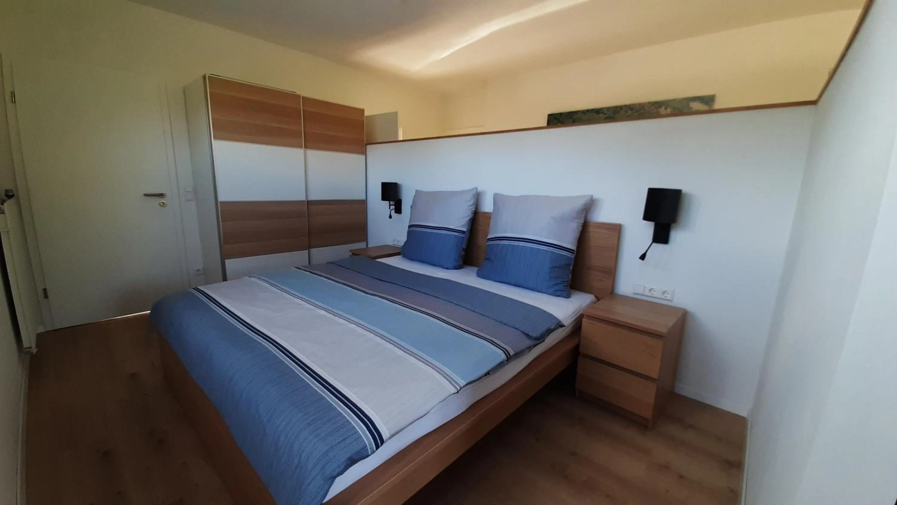 Bed in Naturlaub-Domizil Oster-Franzen