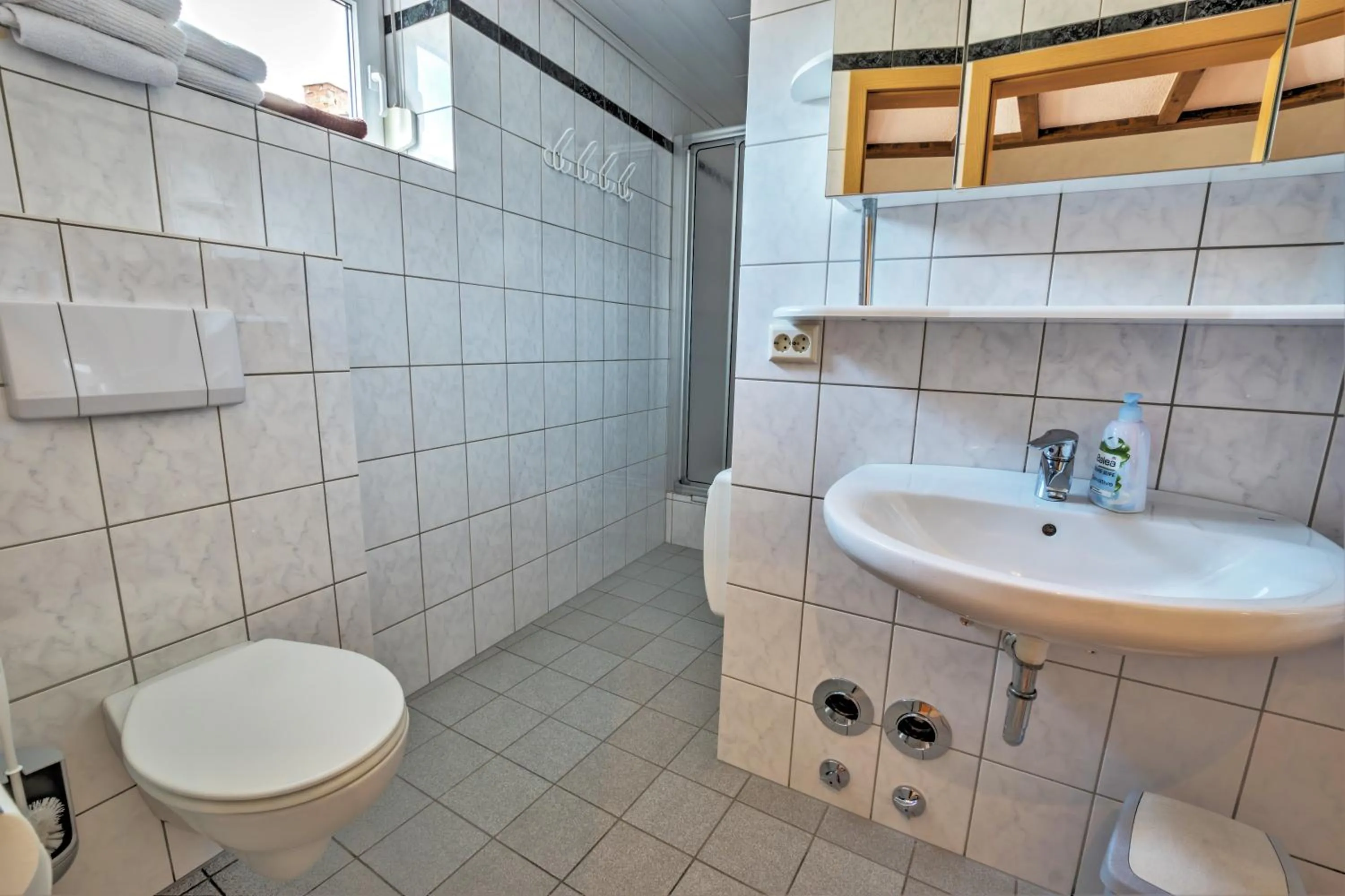 Bathroom in Naturlaub-Domizil Oster-Franzen
