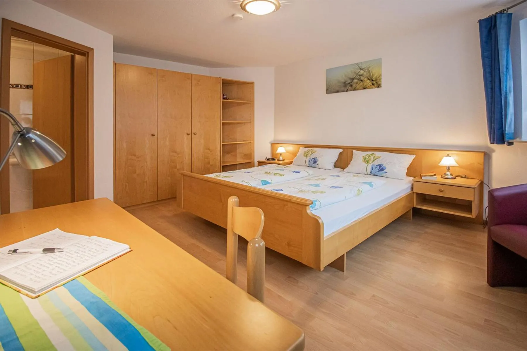 Bedroom, Bed in Haus Niedermättle