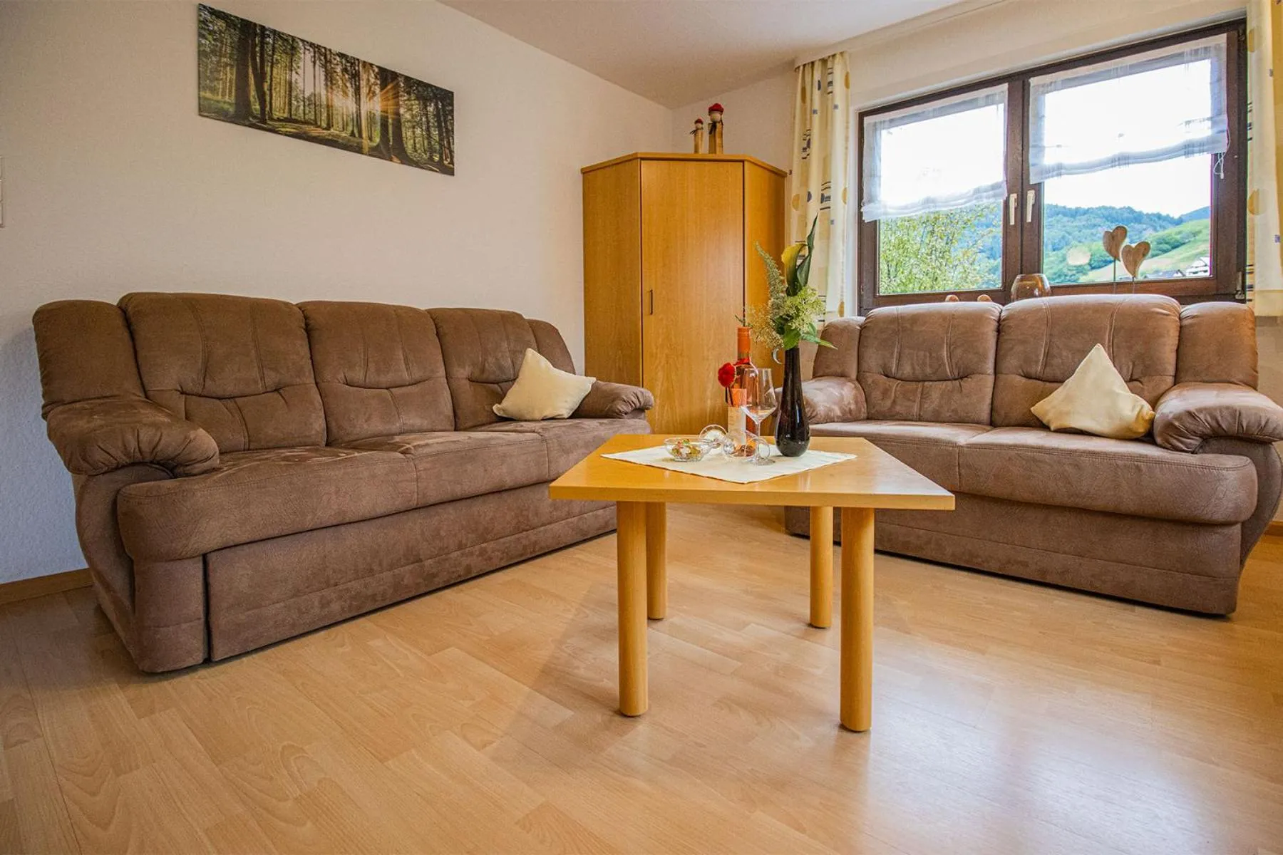 Living room in Haus Niedermättle