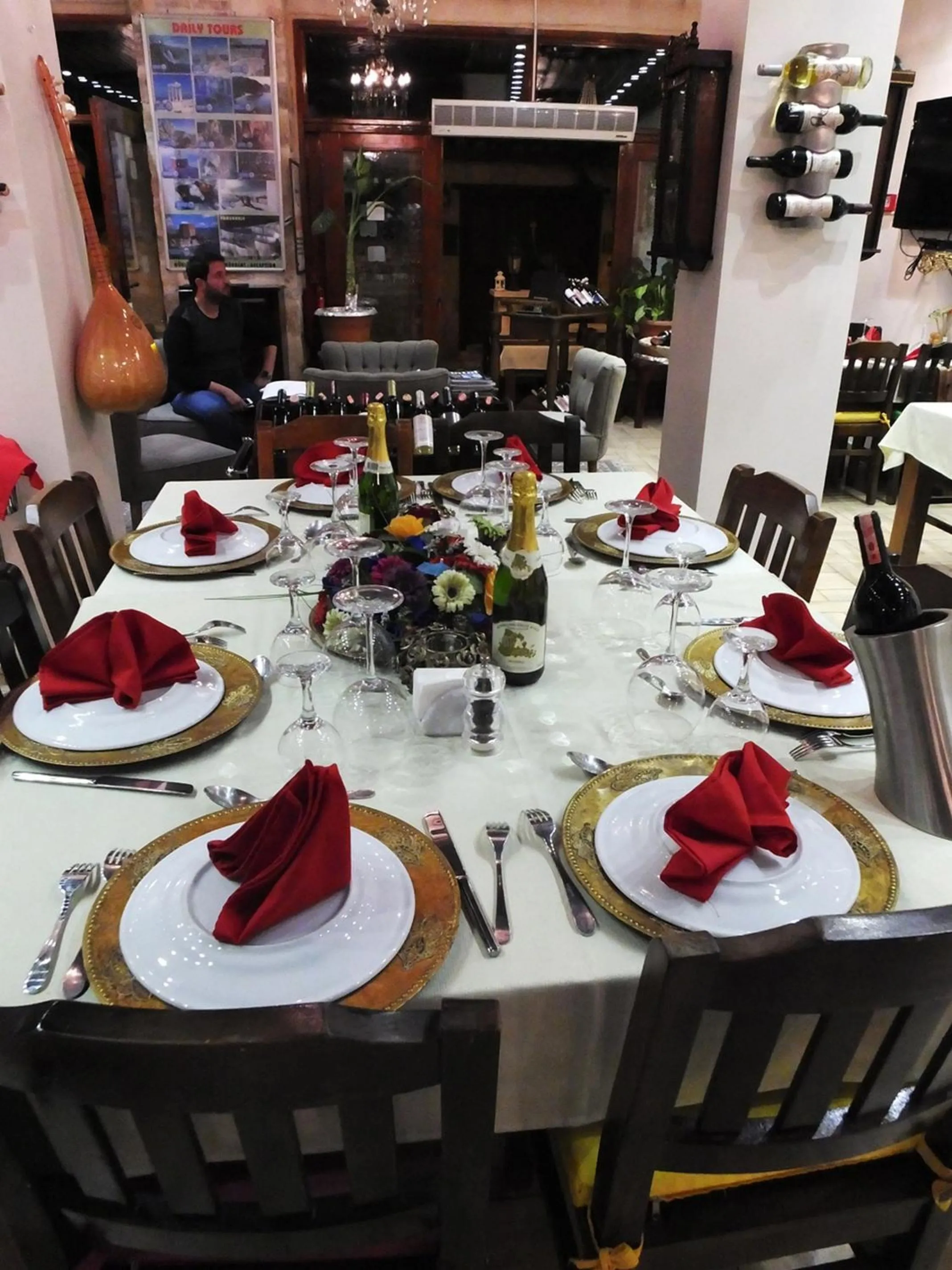 Seating area in Hadrian Gate Hotel