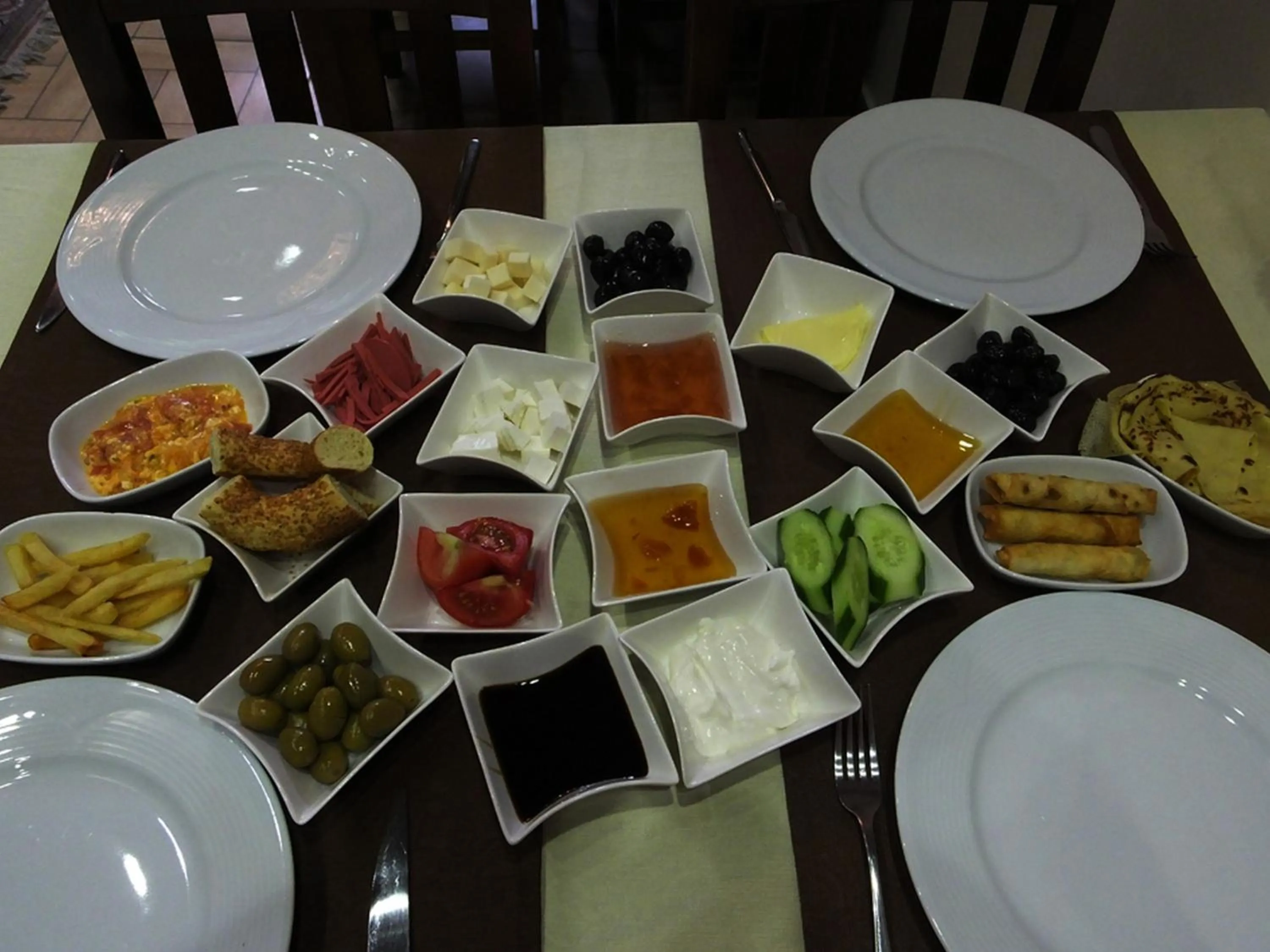 Food close-up in Hadrian Gate Hotel