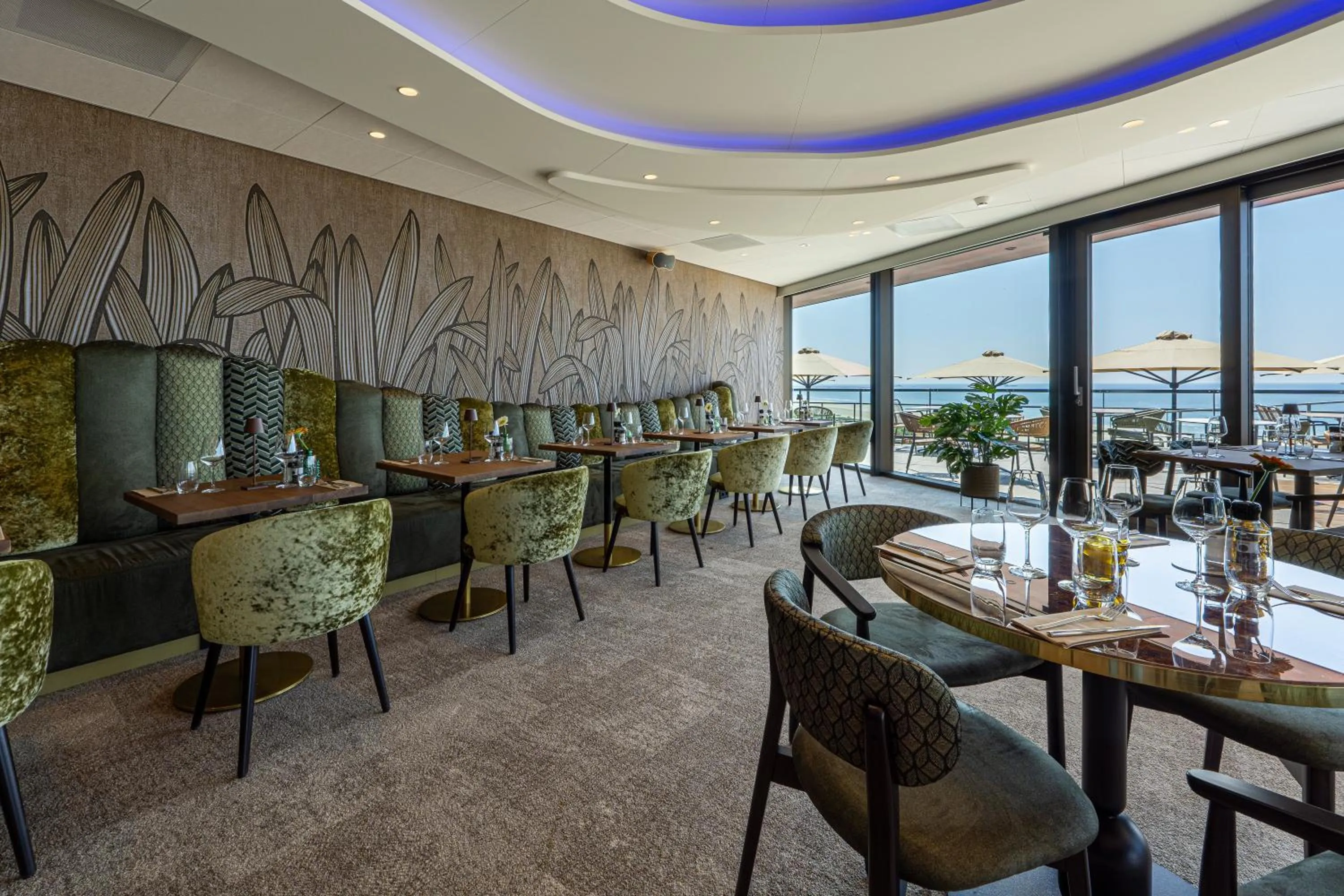 Restaurant/places to eat in Strandhotel Het Hoge Duin