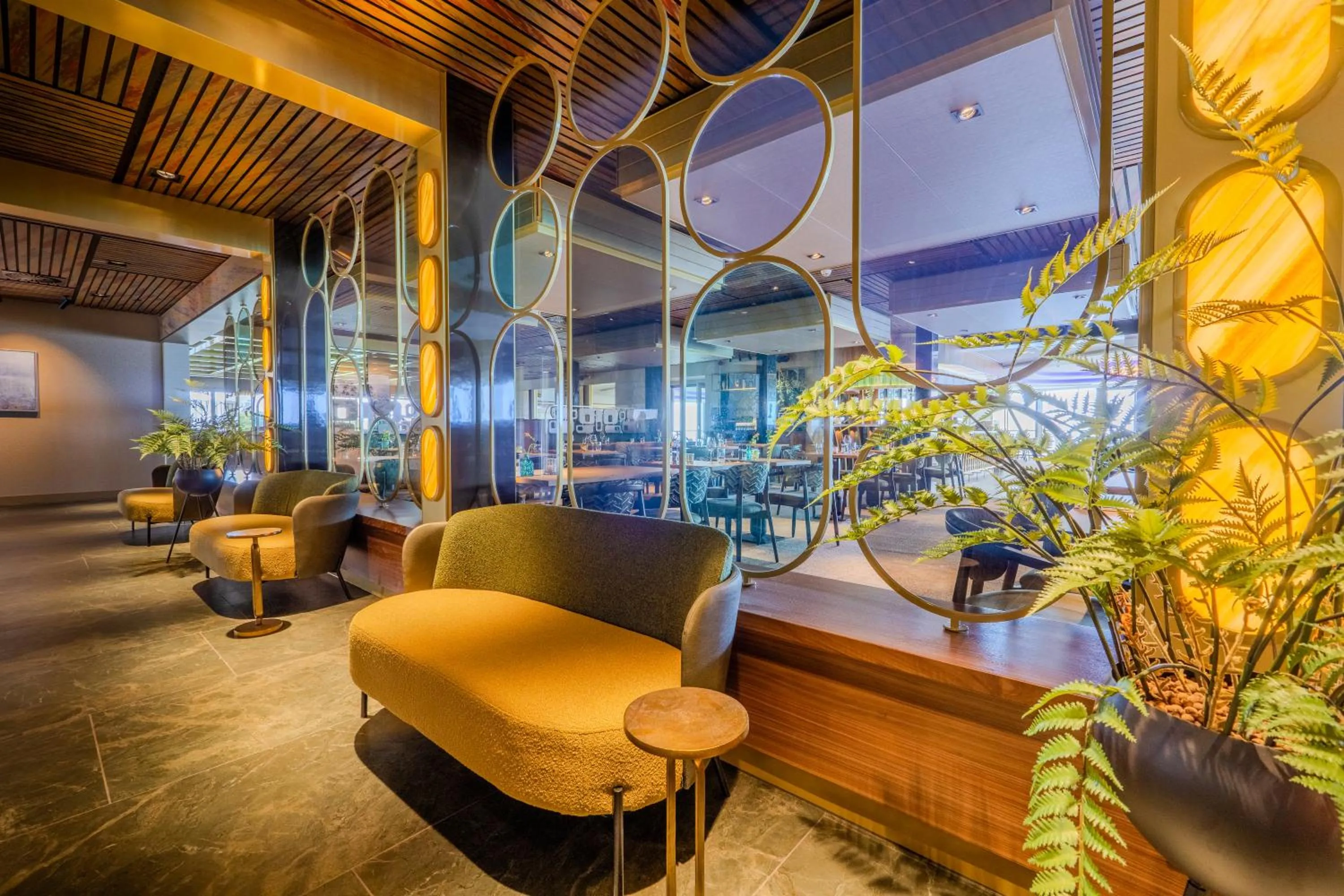 Lobby or reception in Strandhotel Het Hoge Duin