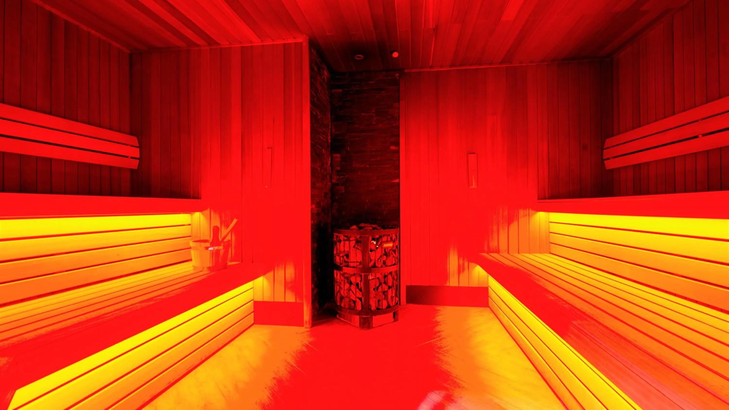 Sauna in Strandhotel Het Hoge Duin