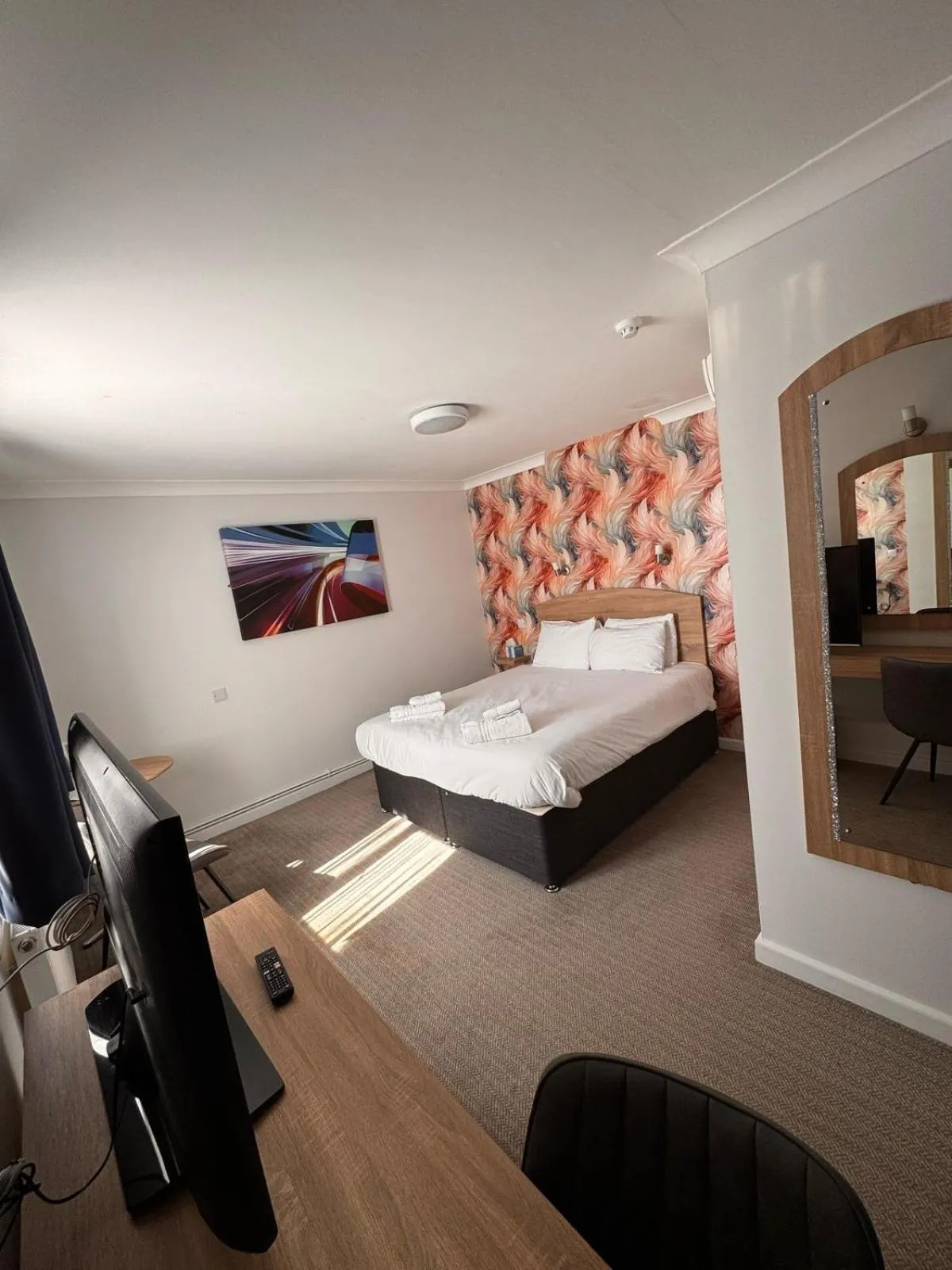 Bedroom, Bed in Best Western Andover