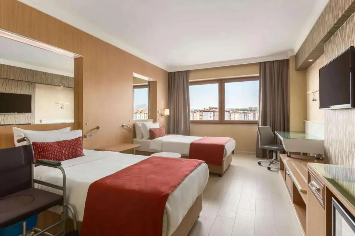 Bed in Ramada Usak