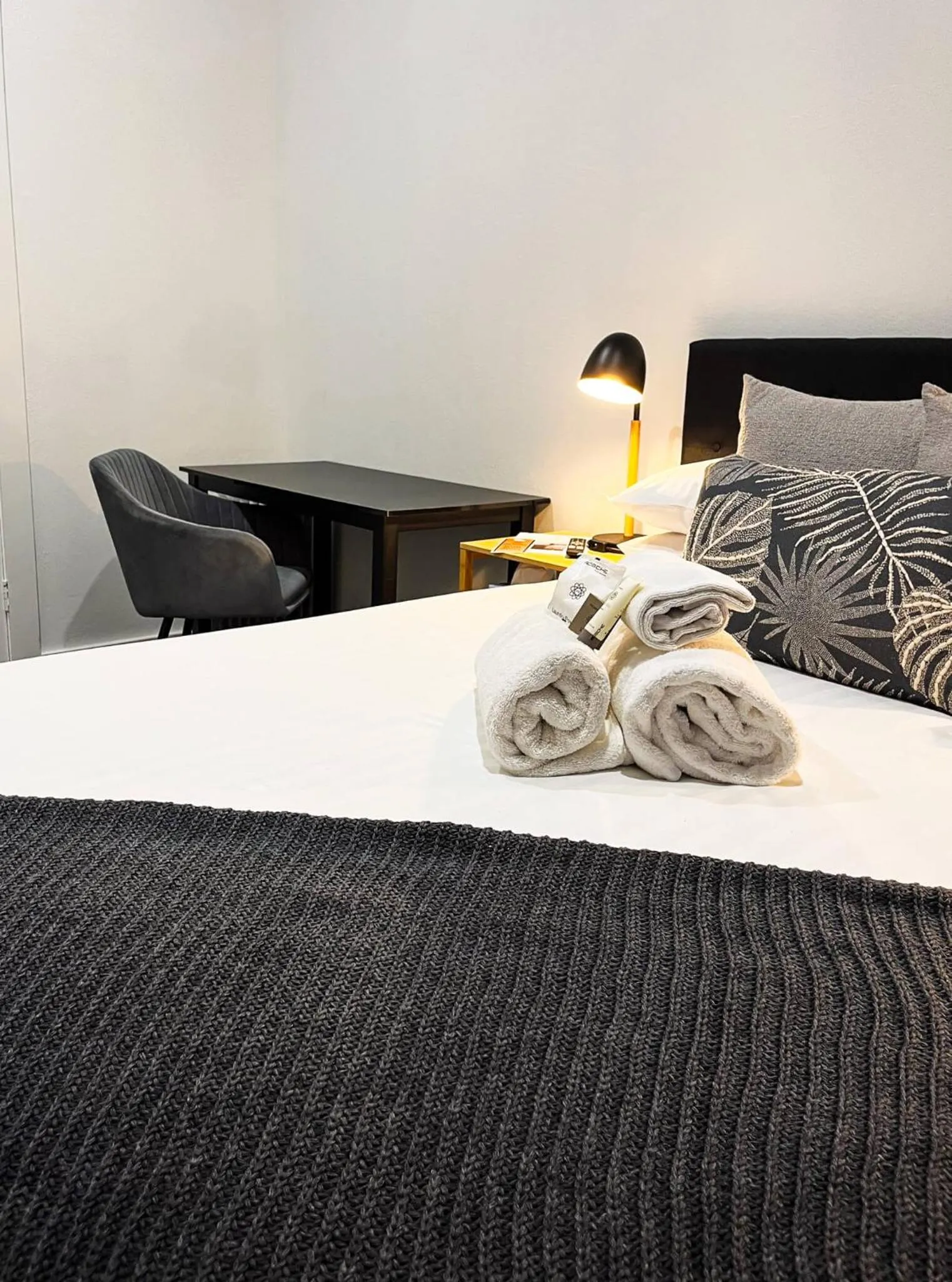 Bed in Manjimup Hotel