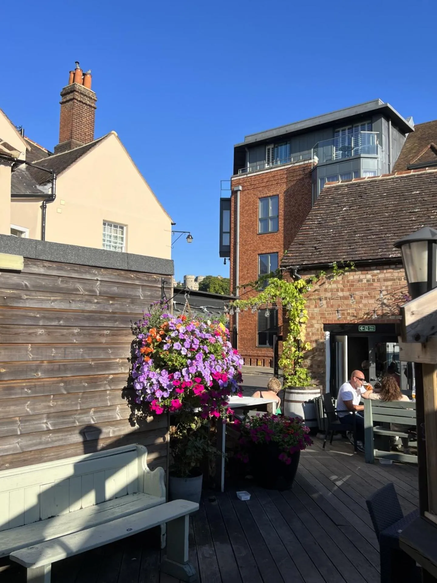 Garden in The George Inn