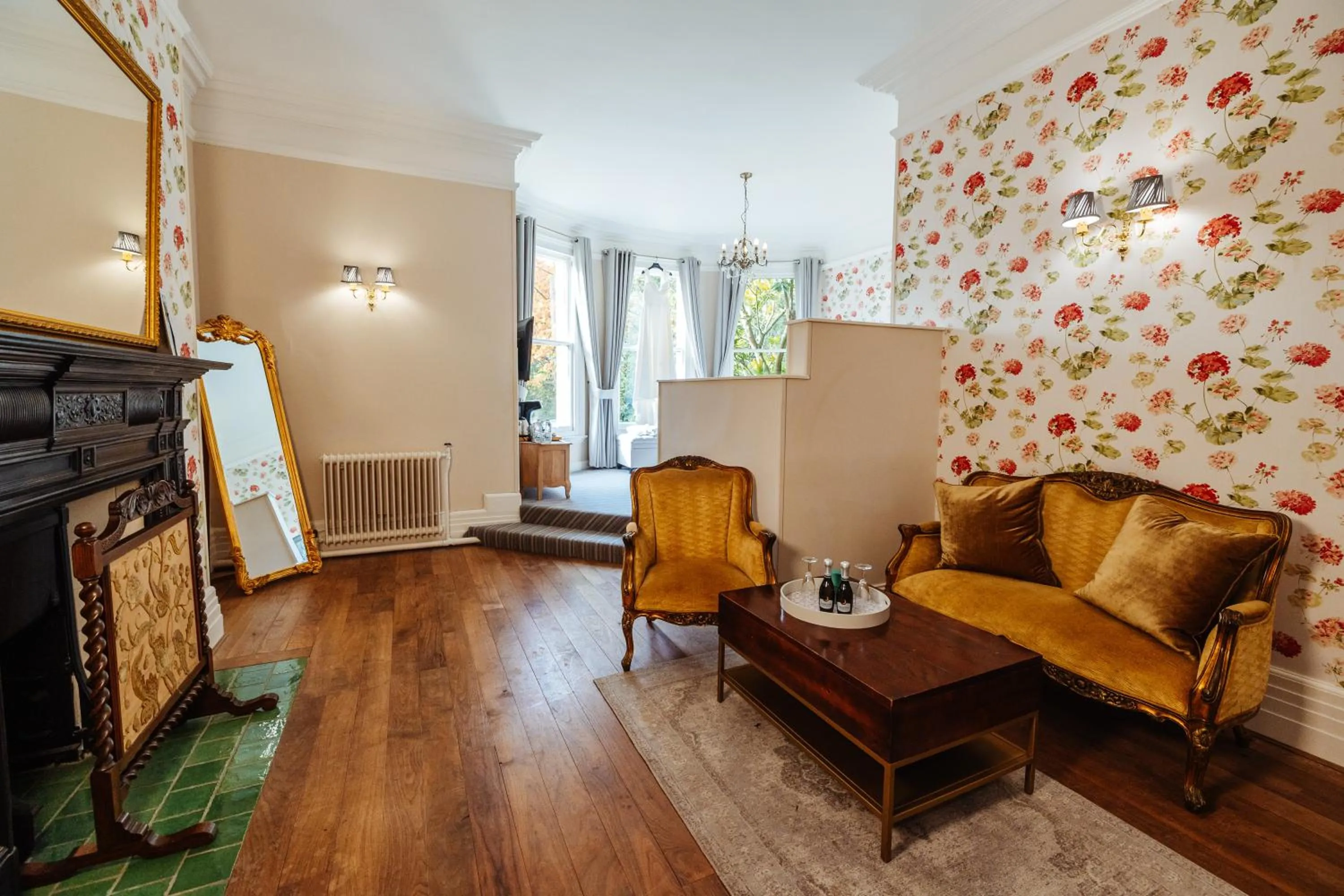 Seating area in Woodland Manor Hotel