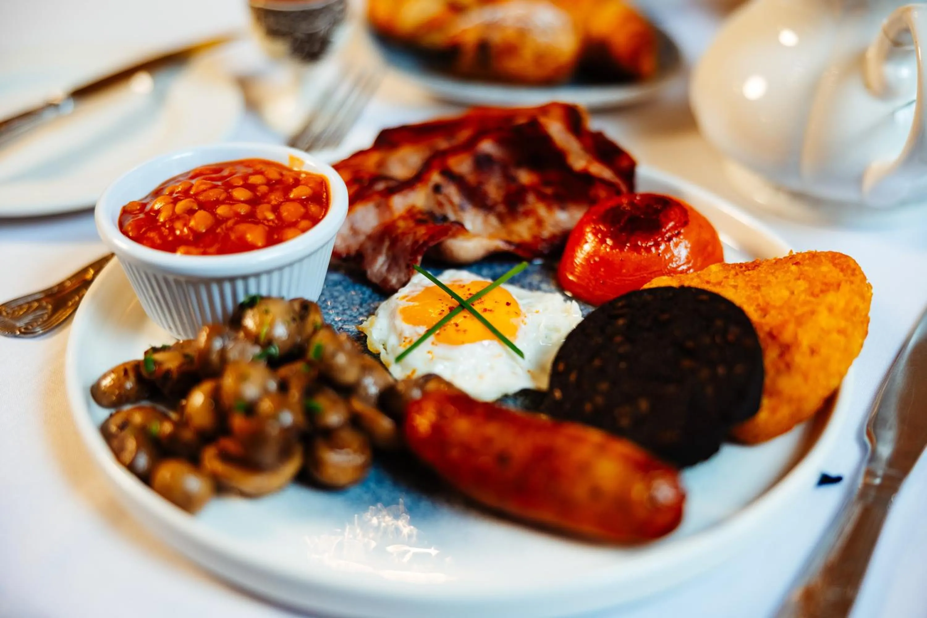 Breakfast in Woodland Manor Hotel