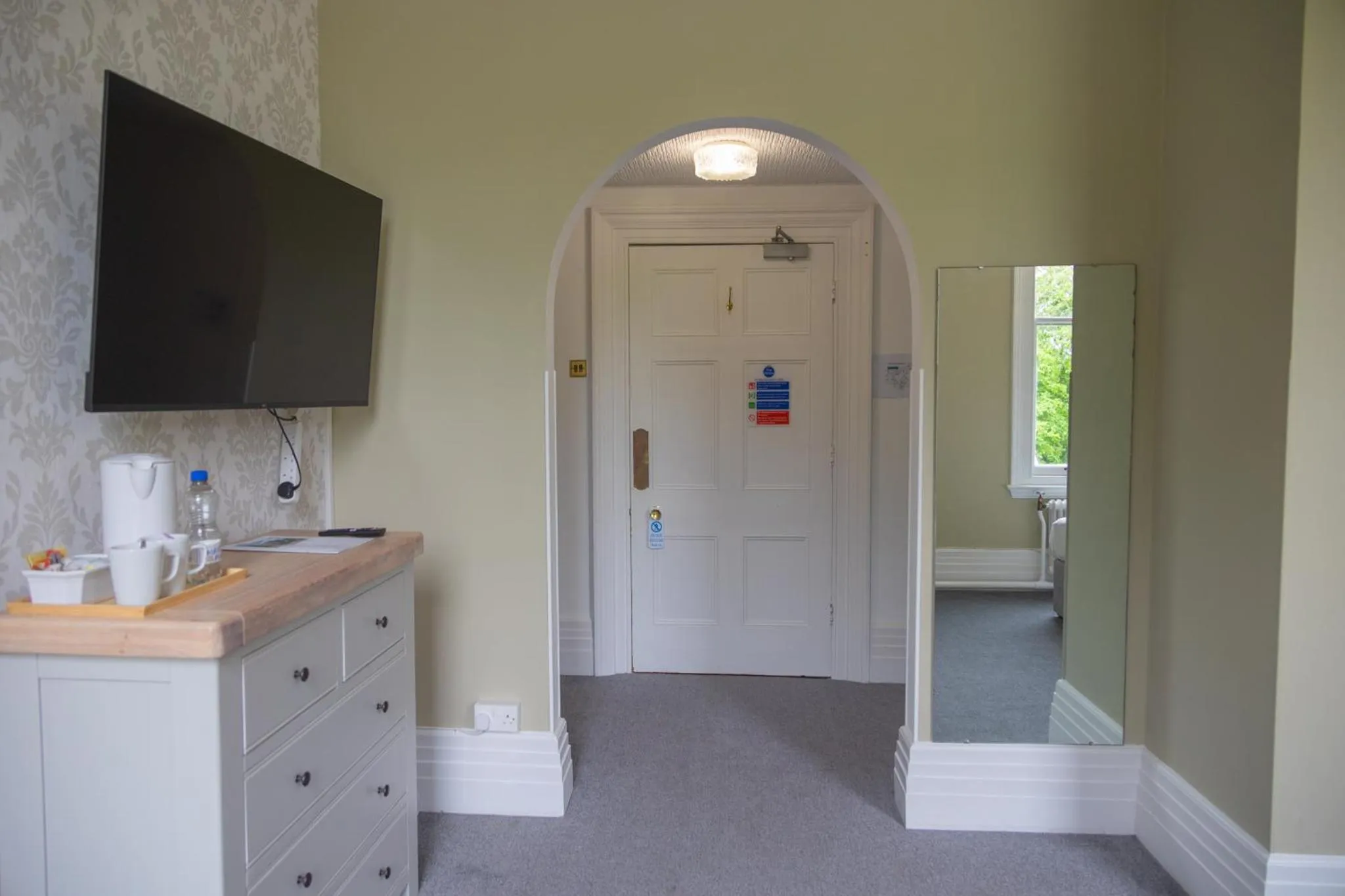 Bedroom in Woodland Manor Hotel