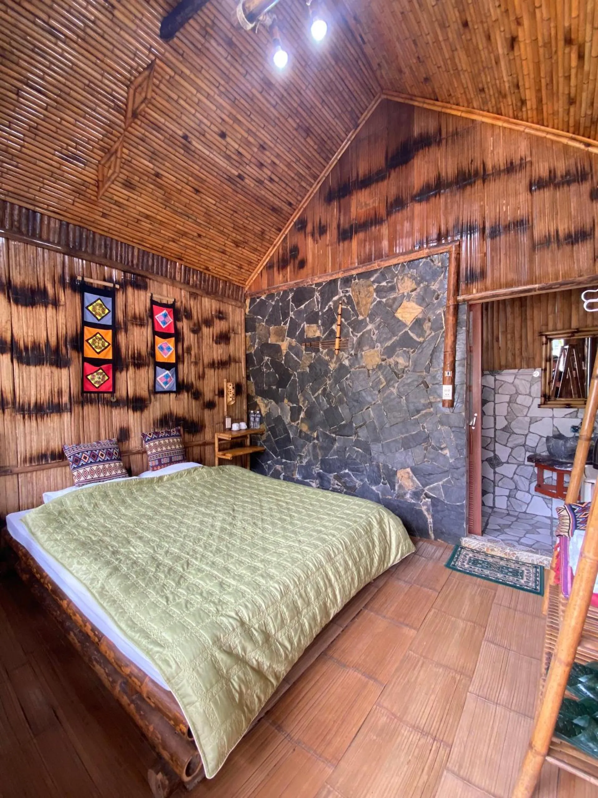 Bedroom, Bed in Mai Chau La Vida Homestay