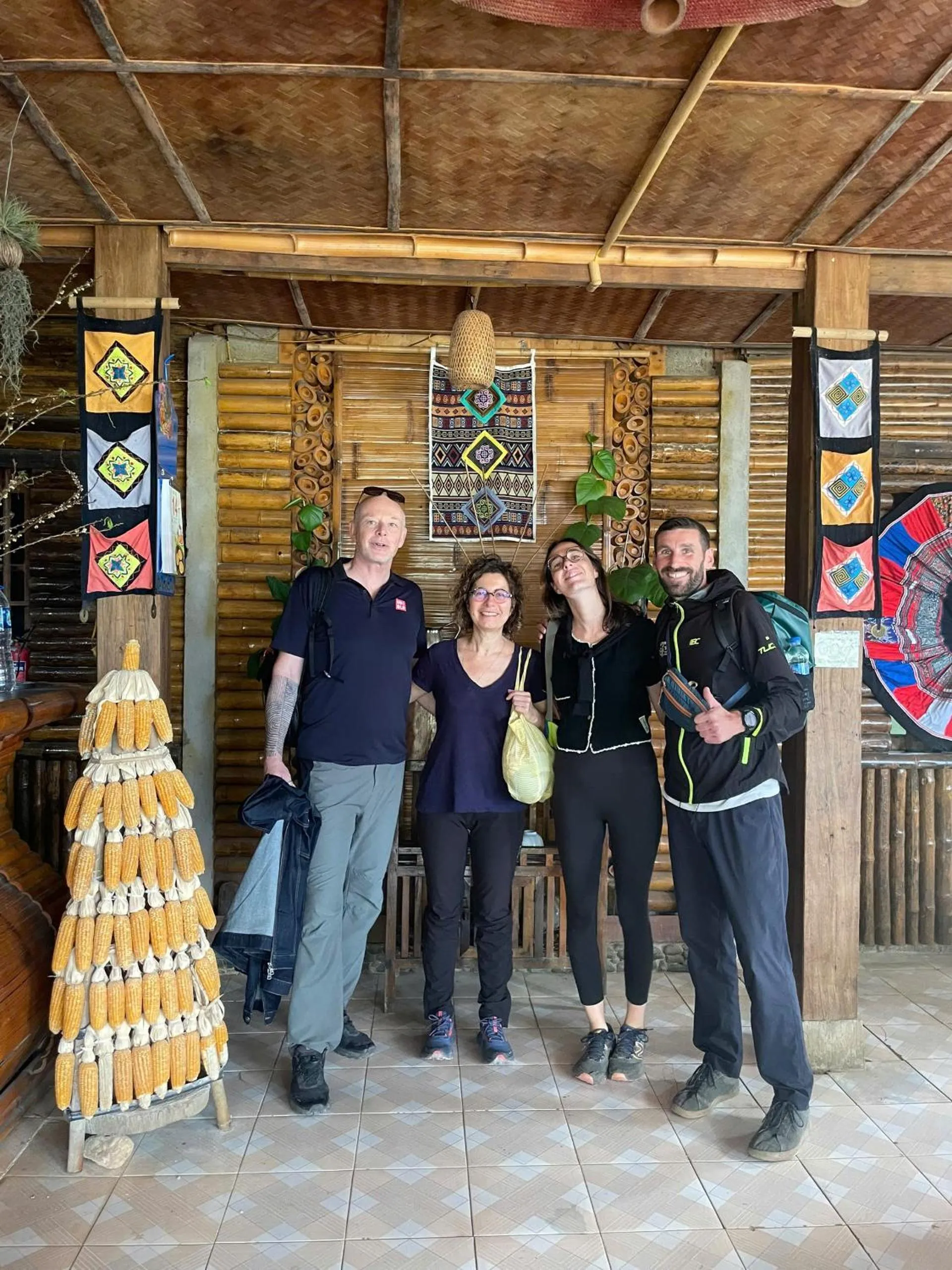 People in Mai Chau La Vida Homestay