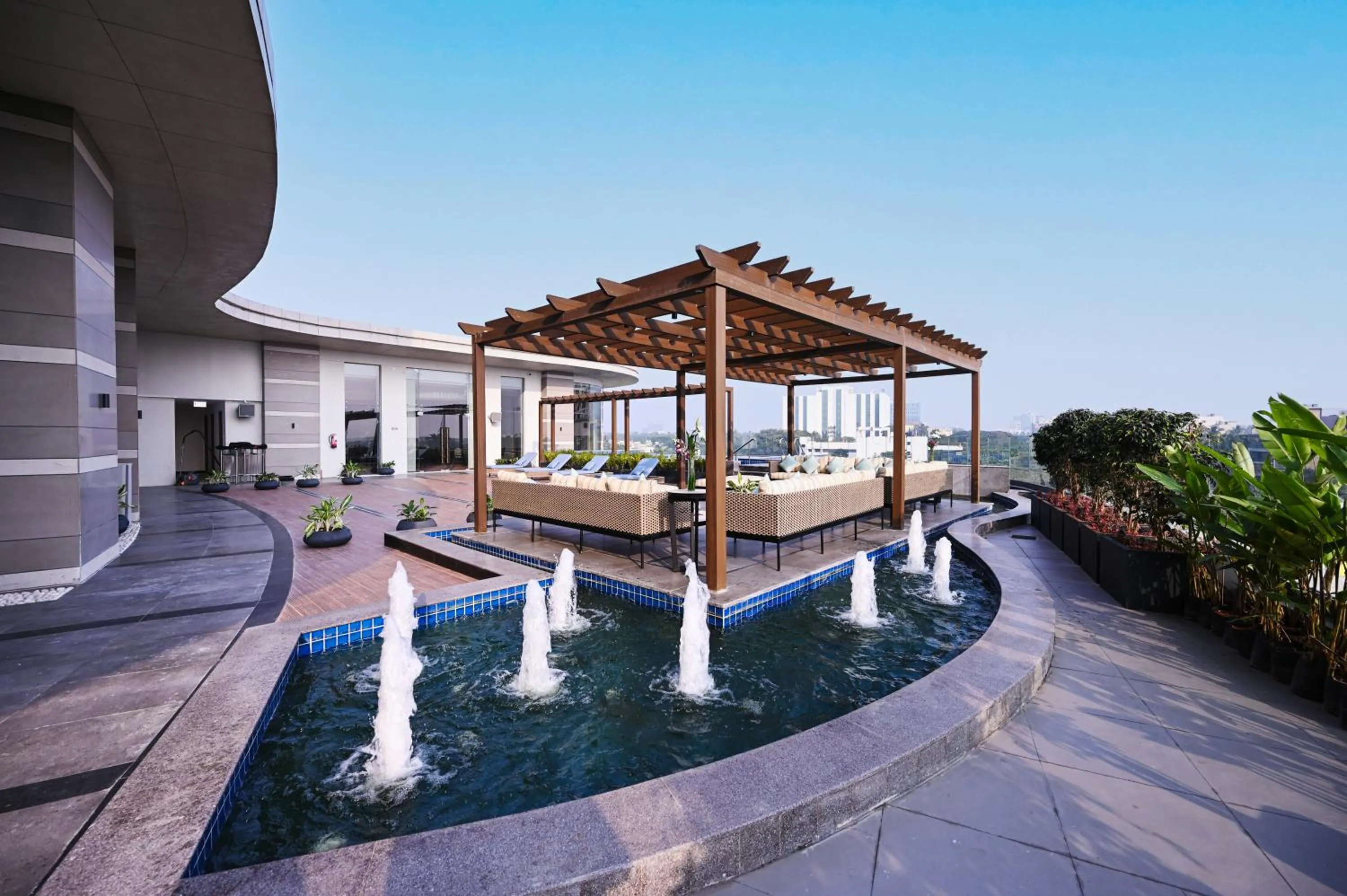 Pool view in LYFE HOTEL