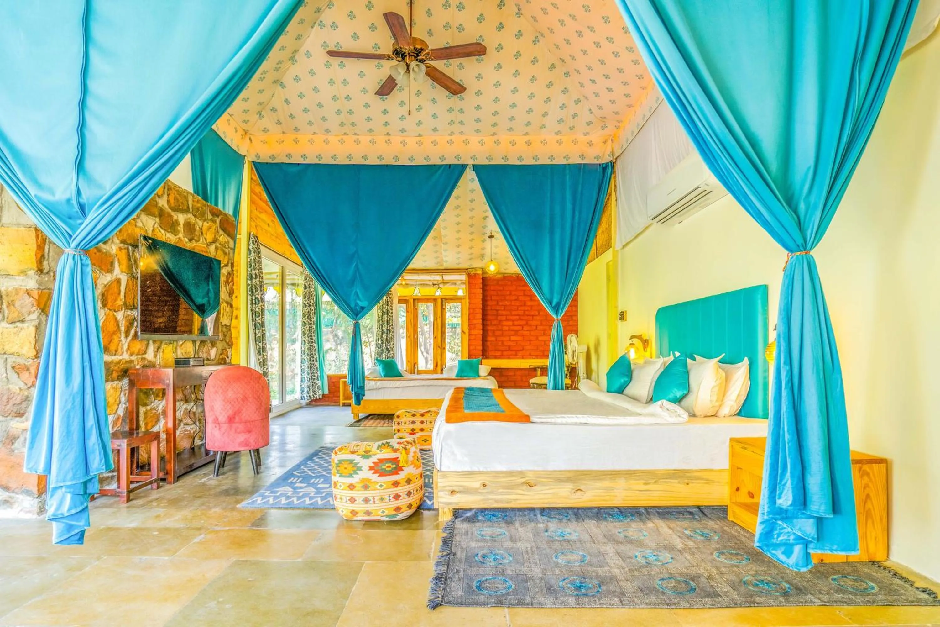 Bed in Aranya by Stories