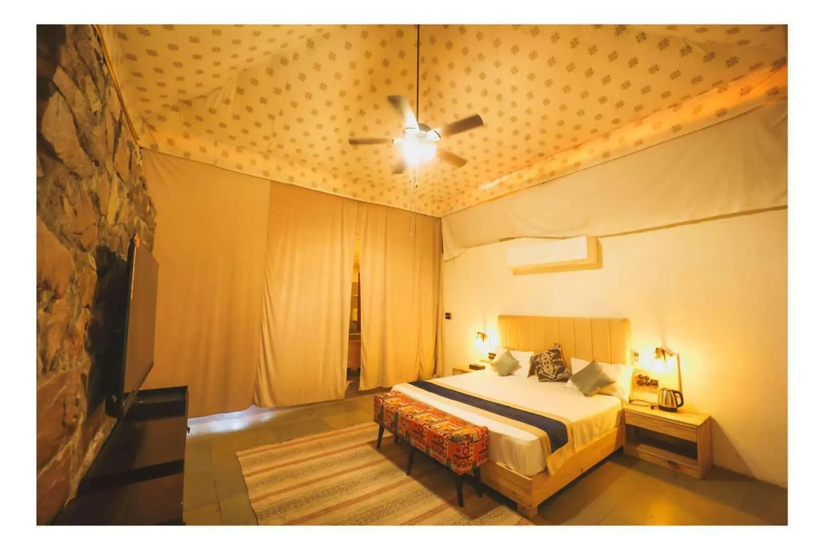 Bed in Aranya by Stories