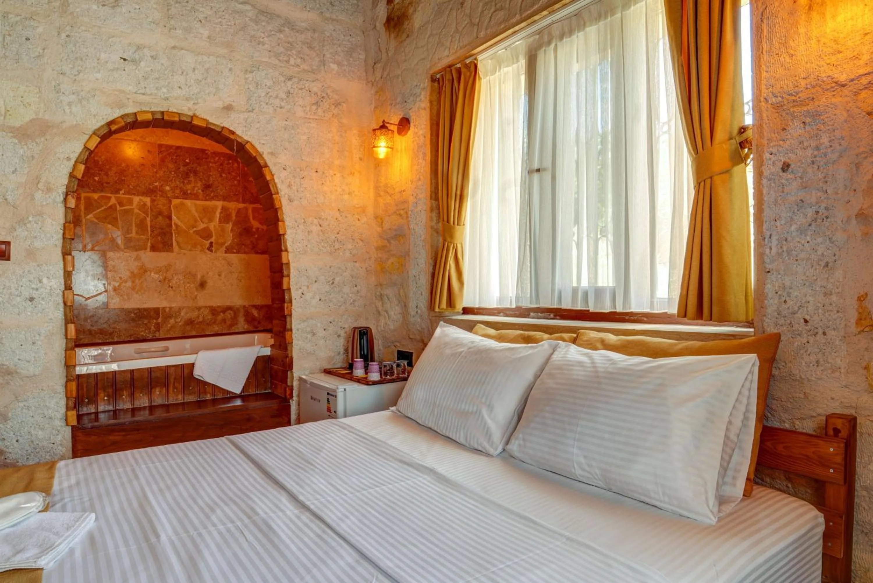 Bed in Ceran Stone House