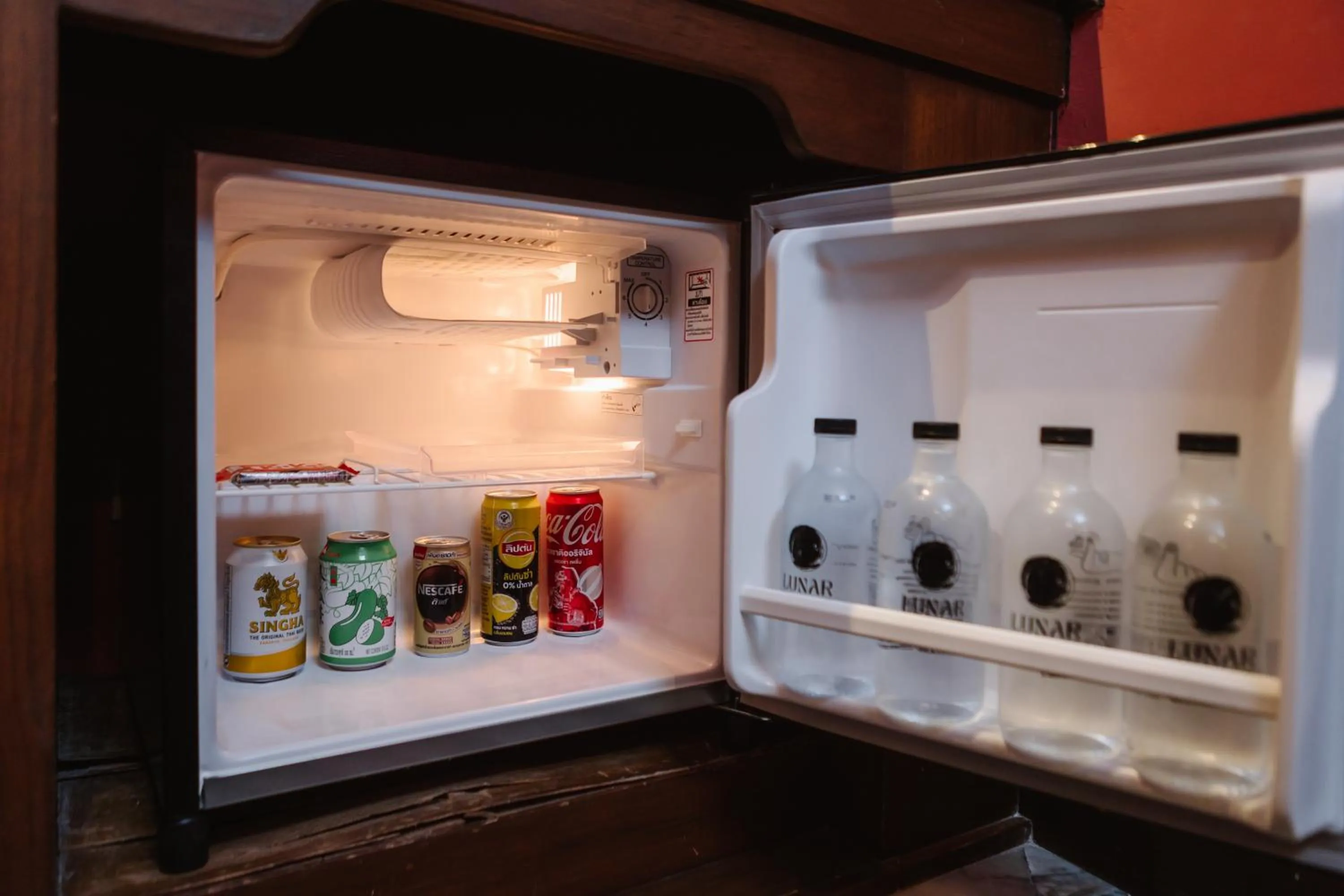 minibar in Lunar Mansion Hotel