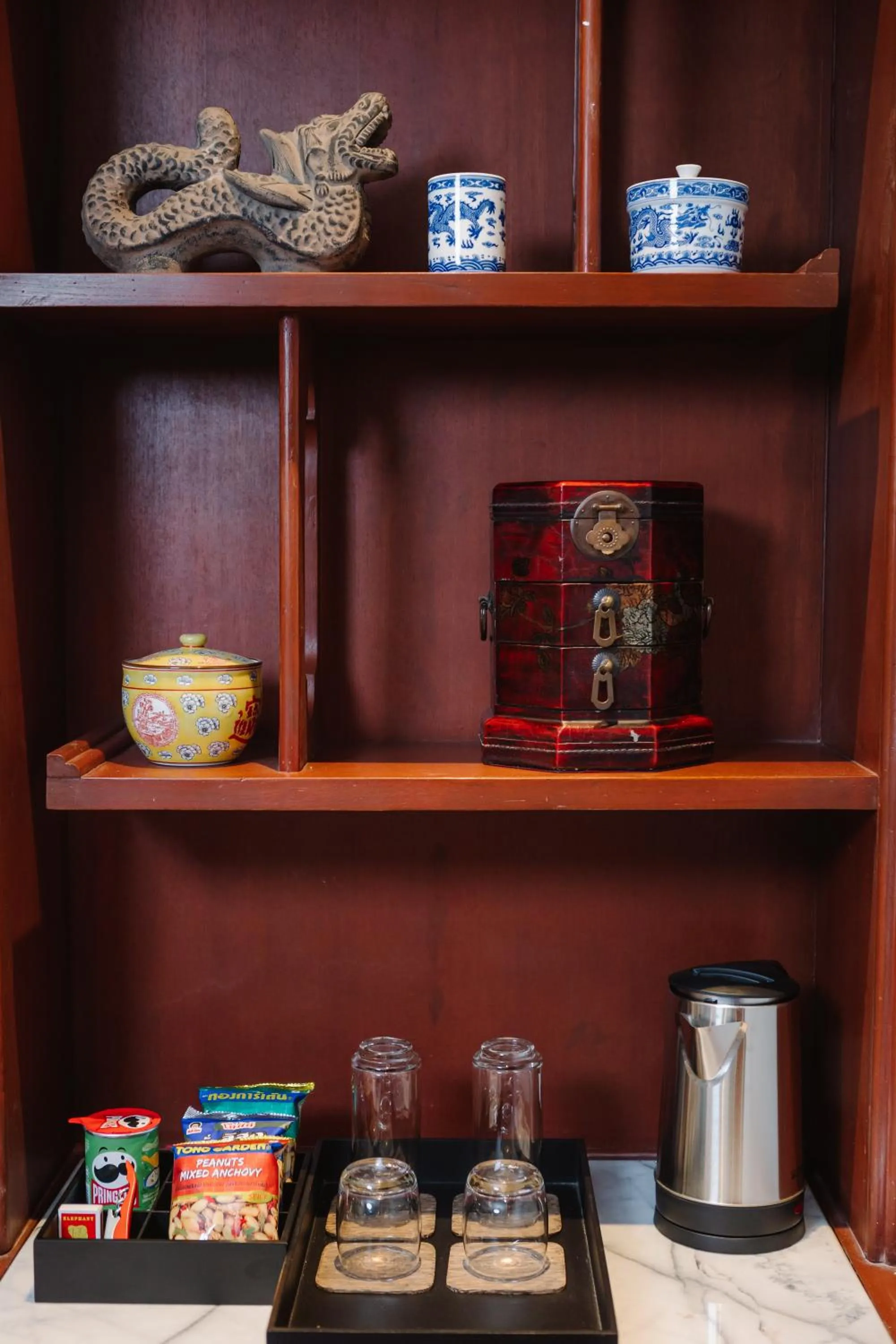 minibar in Lunar Mansion Hotel