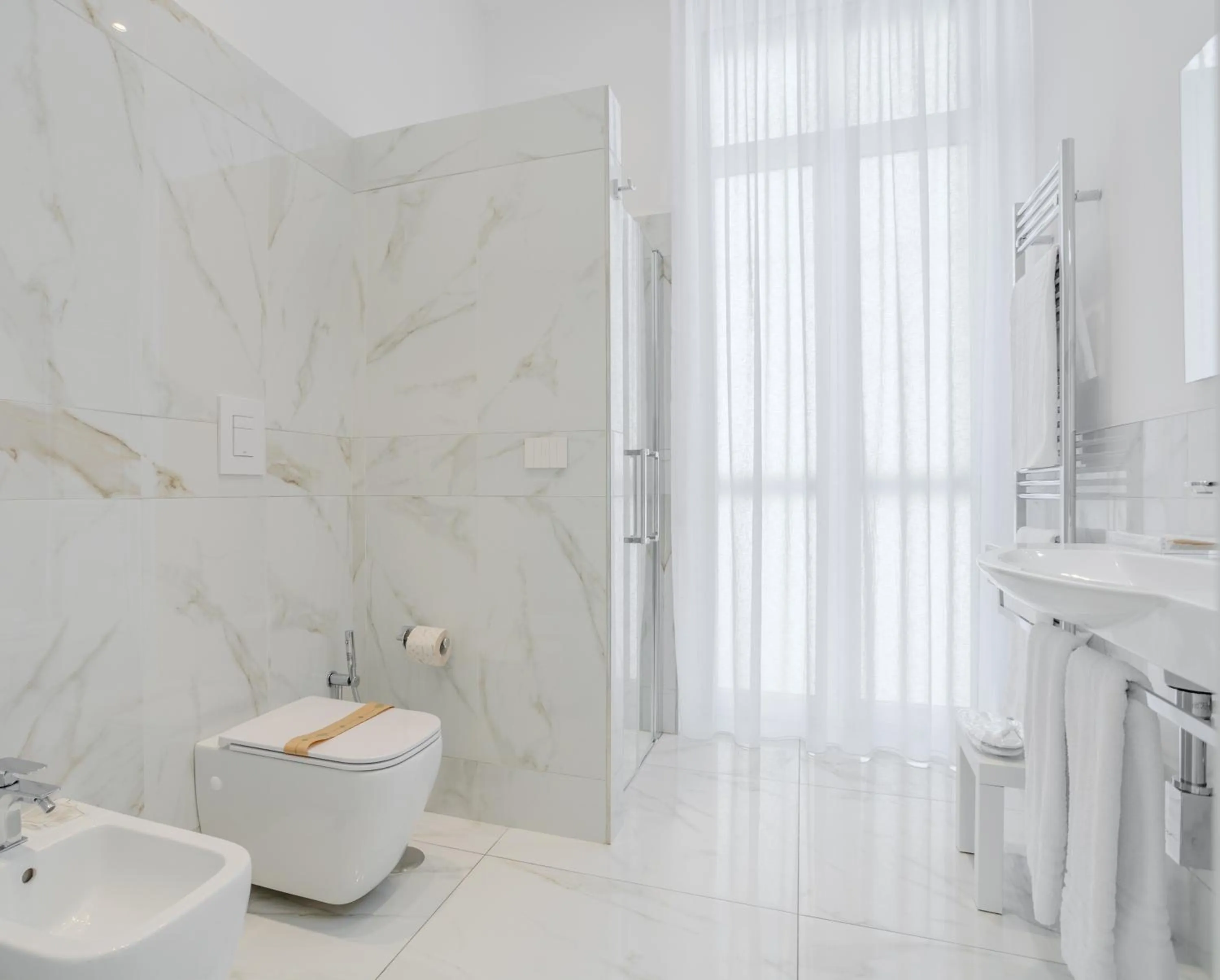 Bathroom in La Corte dei Mille Luxury