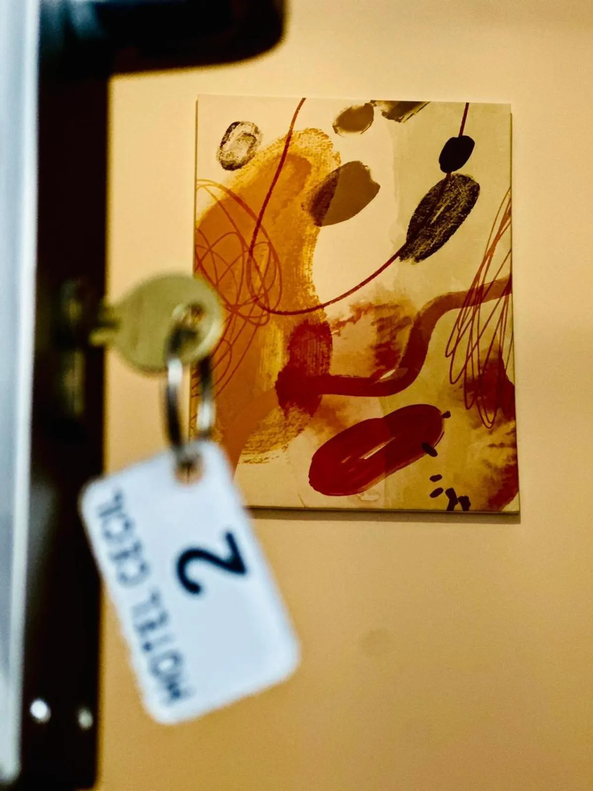 Decorative detail in Riad hotel Cecil