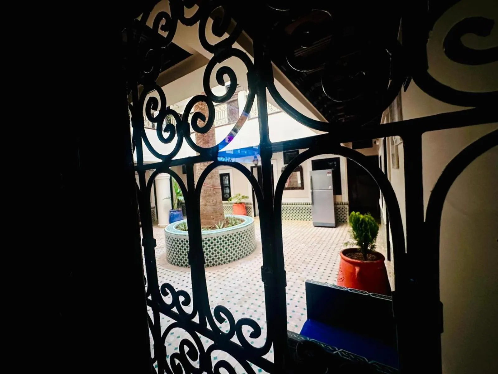 Bedroom in Riad hotel Cecil