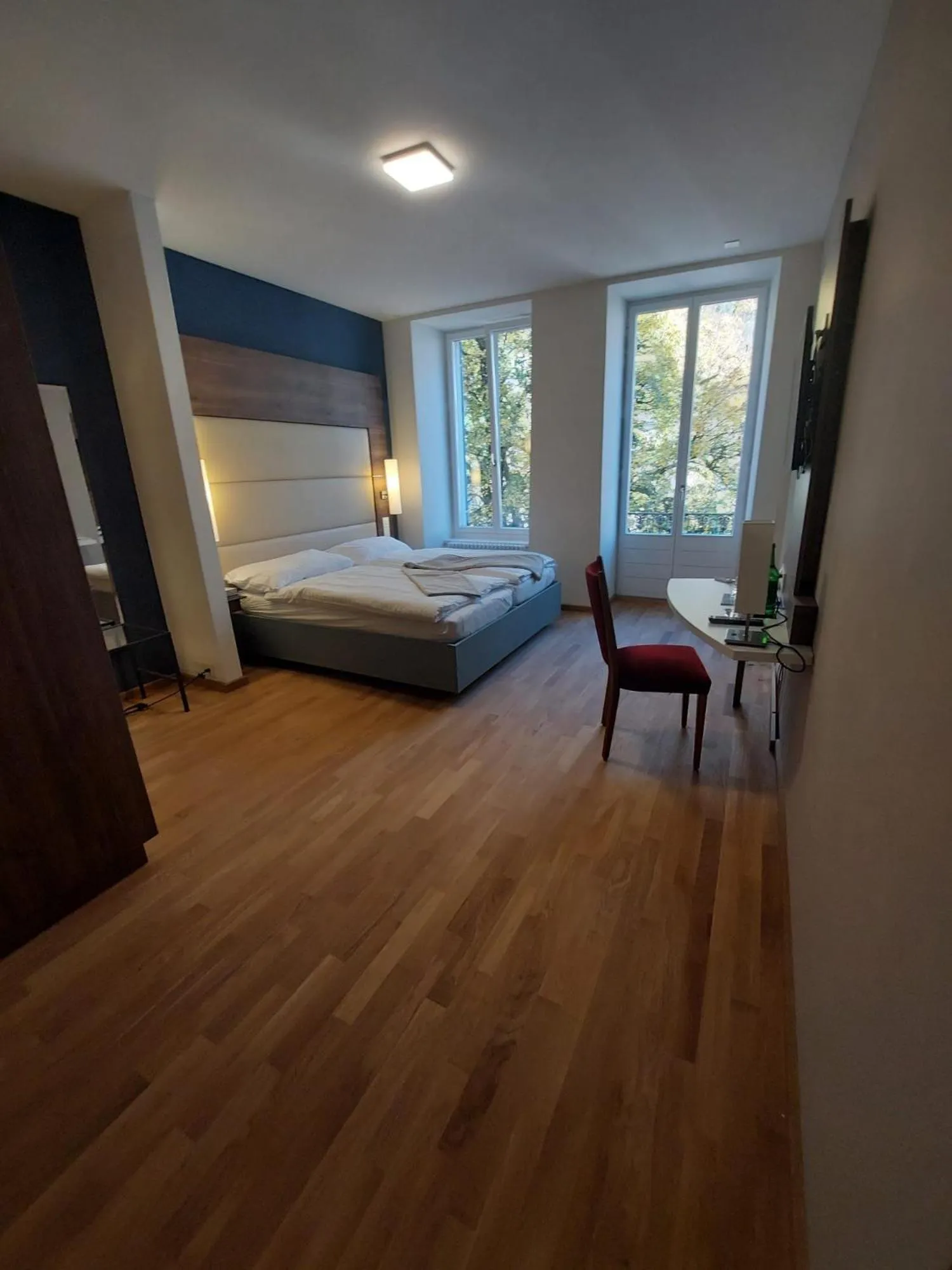 Bed in Hotel Post Glarnerhof