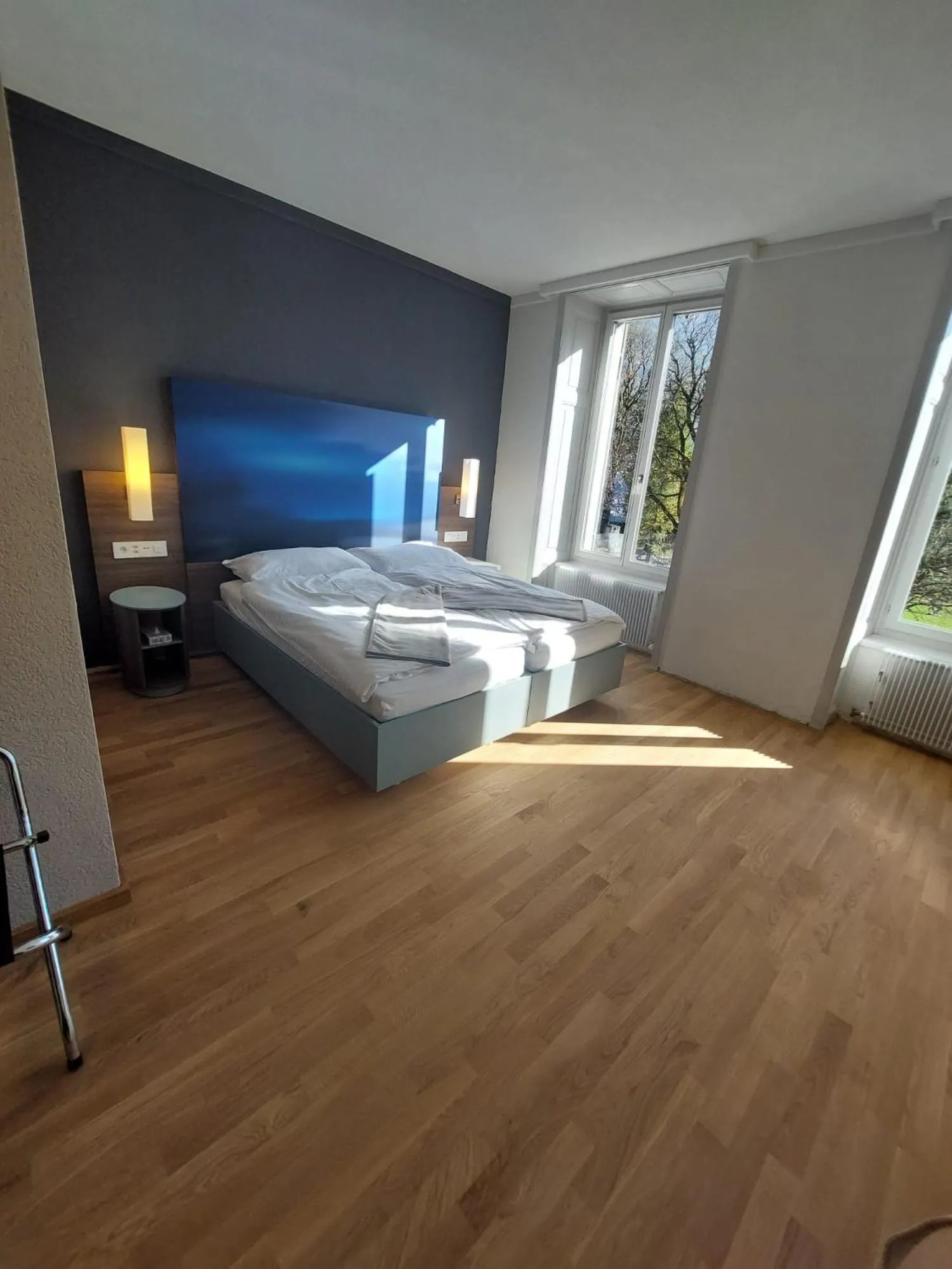 Bed in Hotel Post Glarnerhof