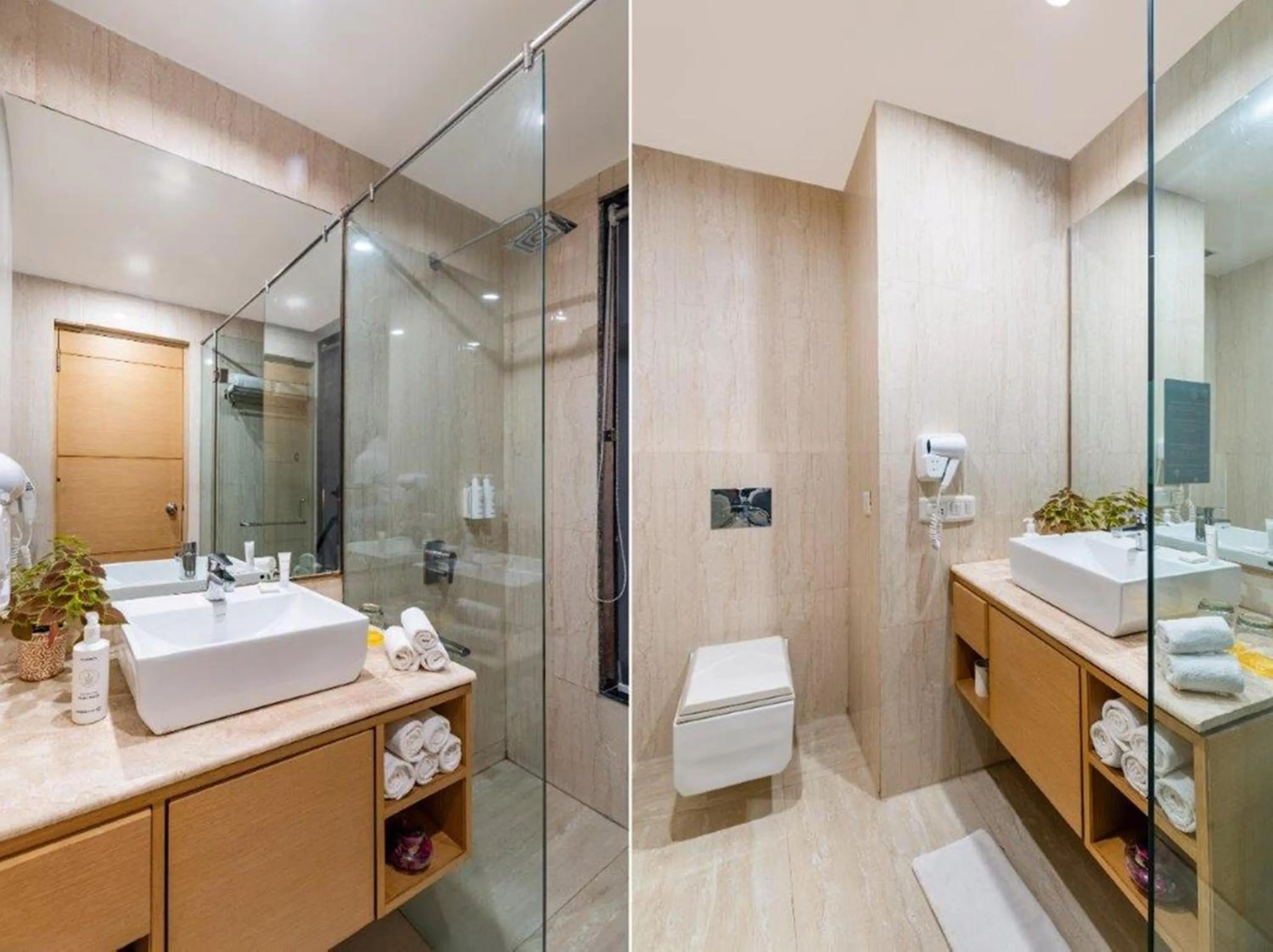 Bathroom in Golden Tulip Udaipur