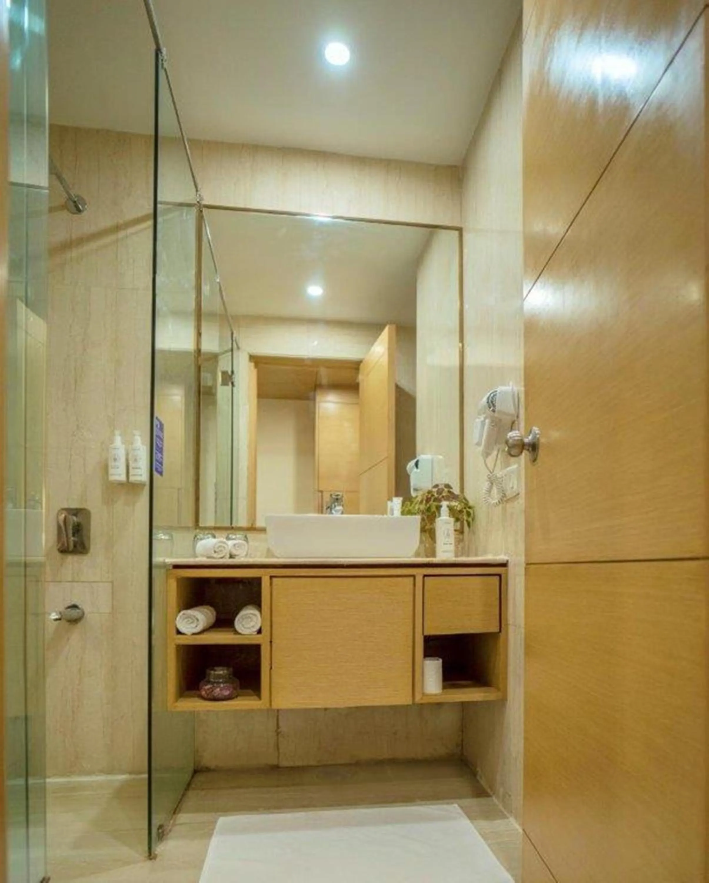 Bathroom in Golden Tulip Udaipur