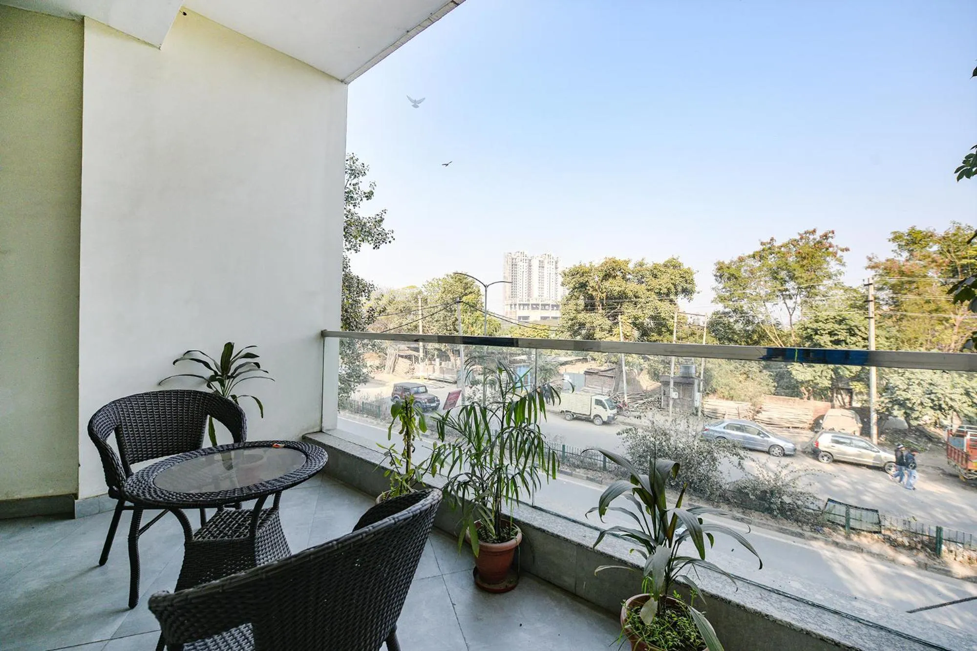 Balcony/Terrace in FabHotel HC Dream Majestic