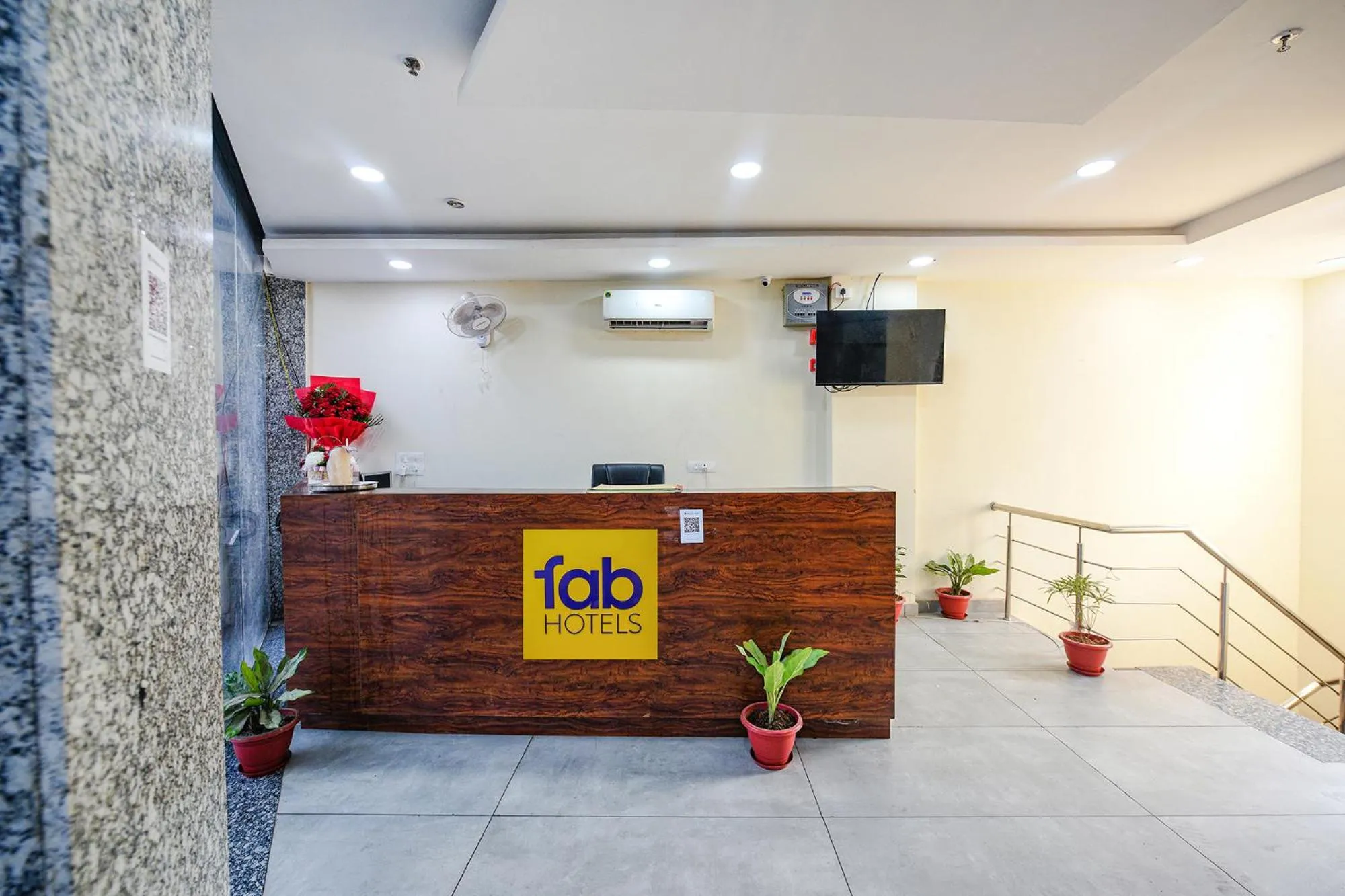 Lobby or reception in FabHotel HC Dream Majestic