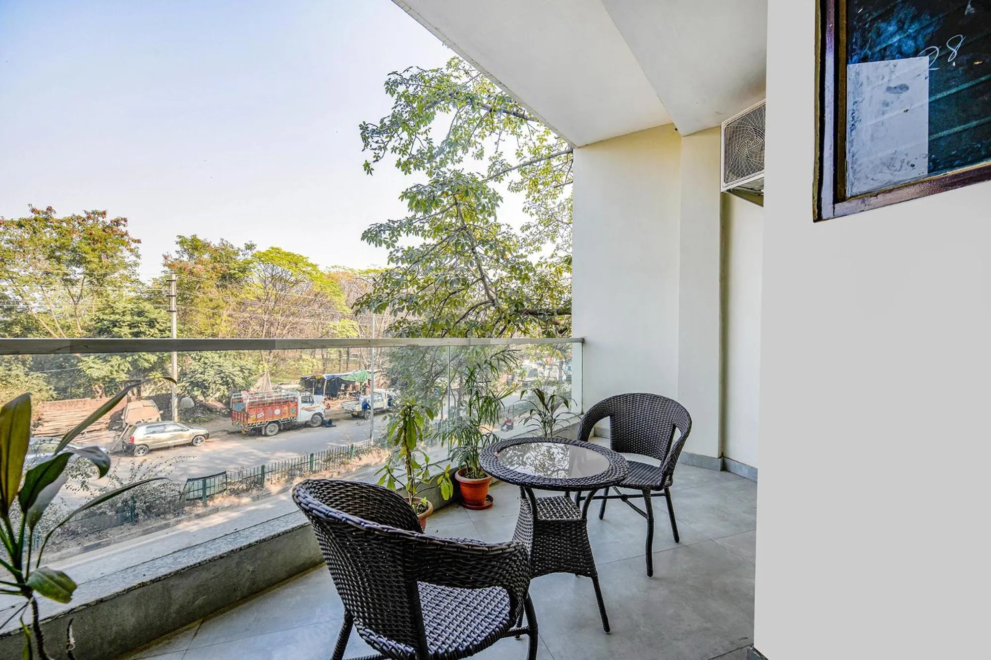 Balcony/Terrace in FabHotel HC Dream Majestic