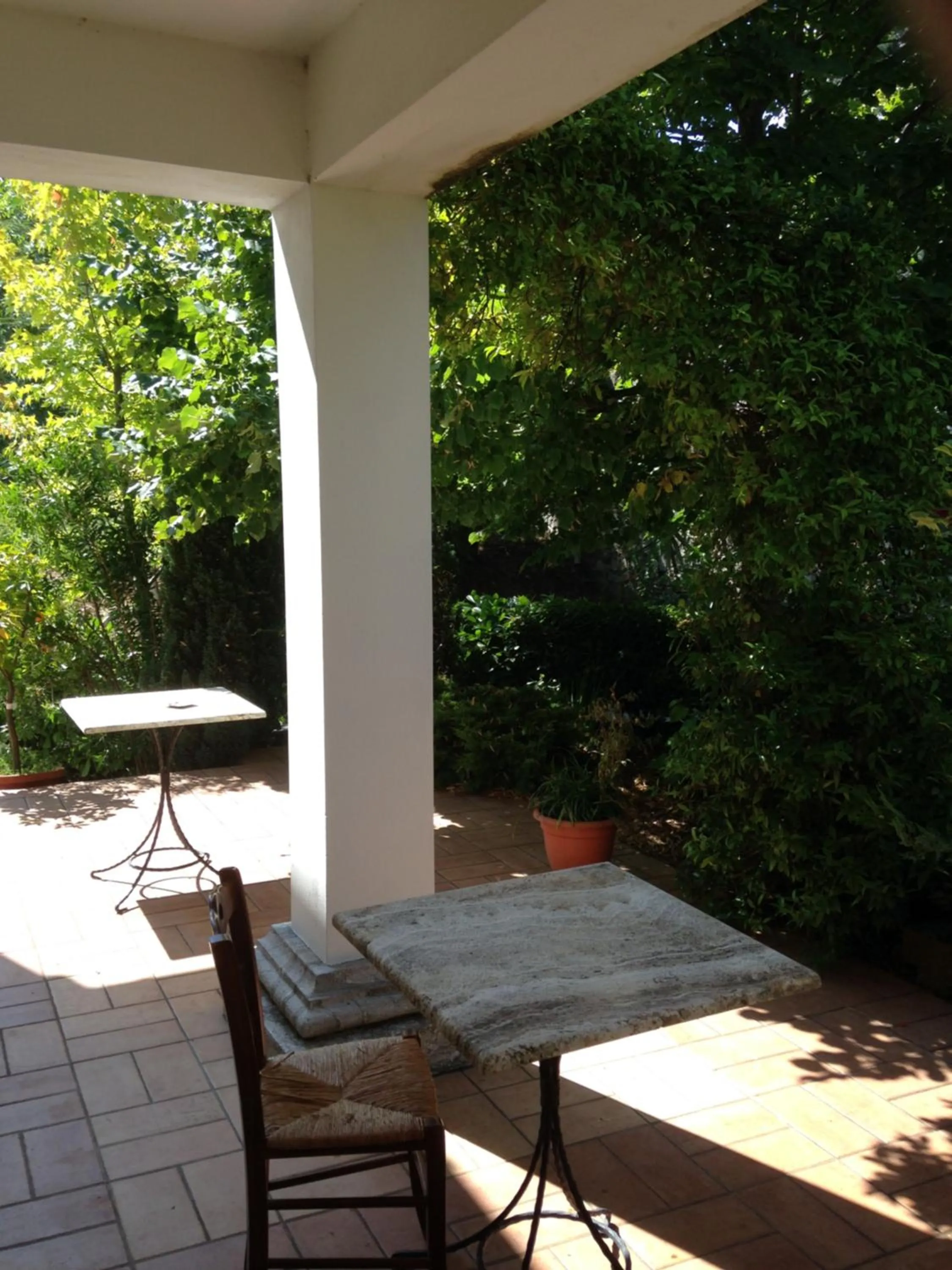 Garden view in Al Vecchio Camino