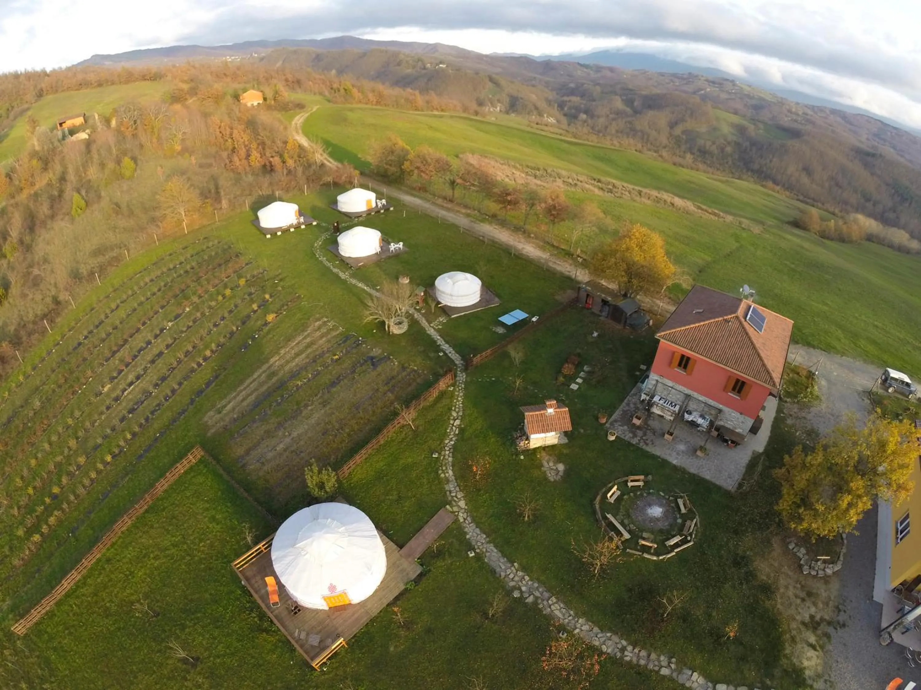 Bird's eye view in Società Agricola Cacigolara