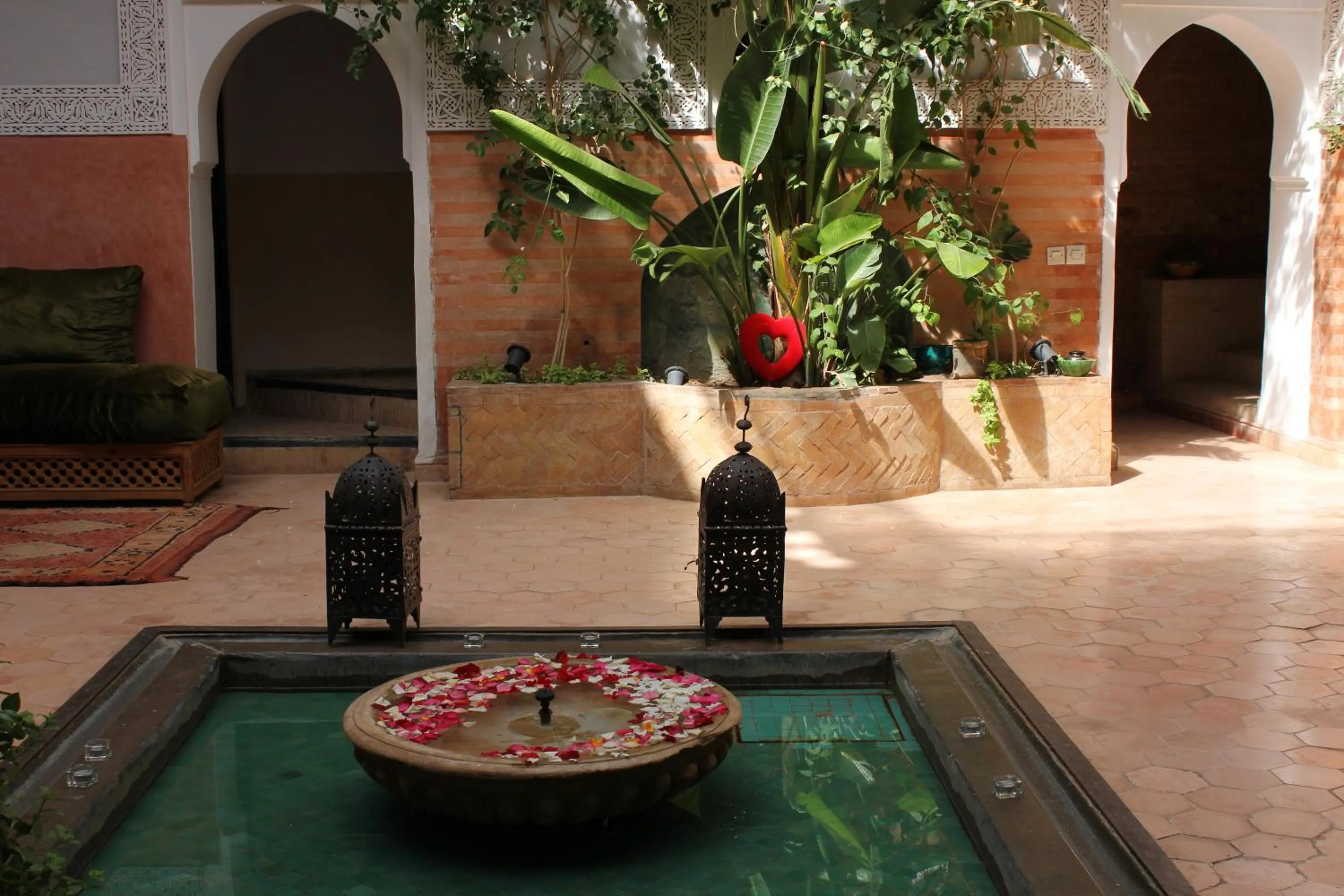Patio in Riad Jnan El Cadi