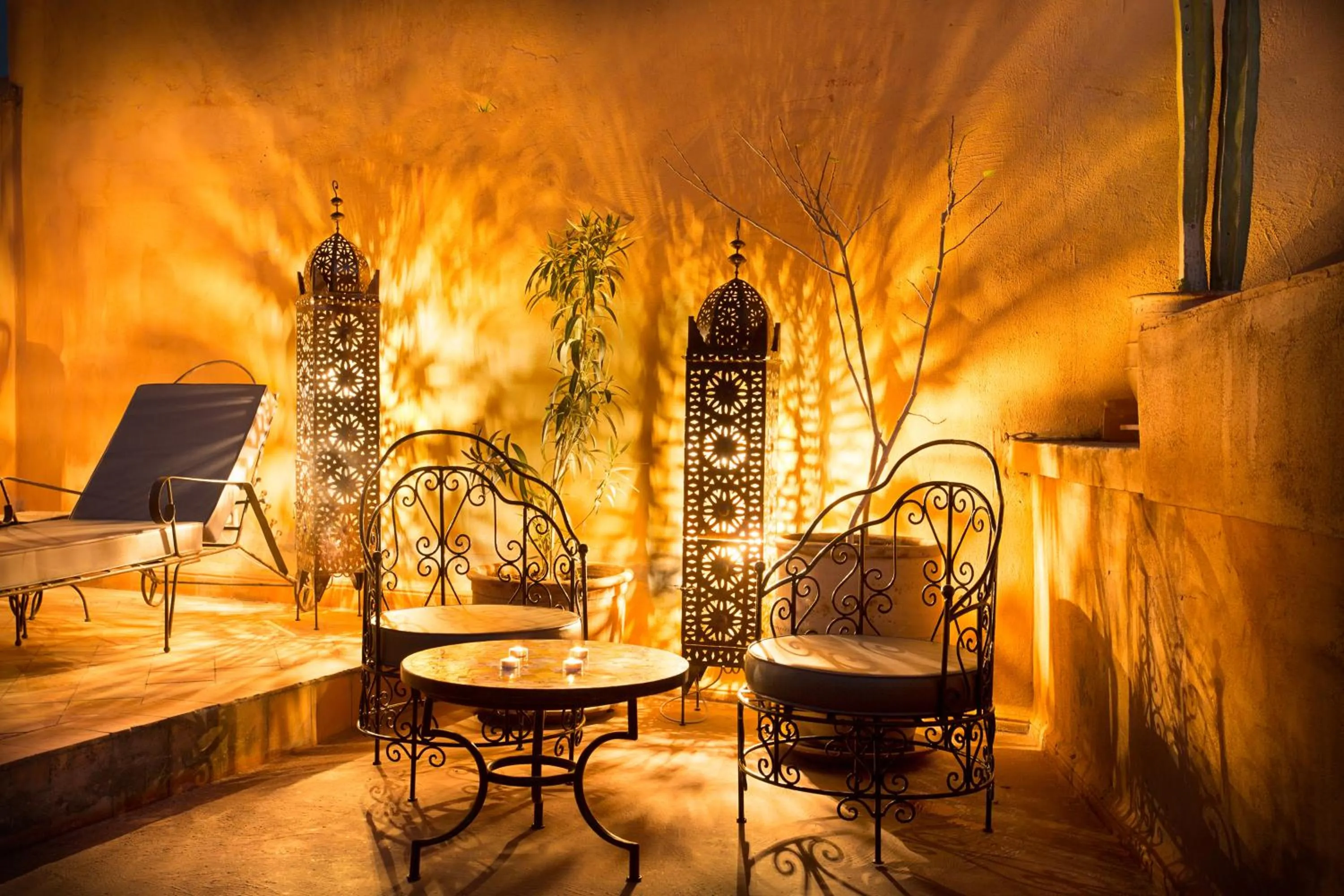 Patio in Riad Jnan El Cadi